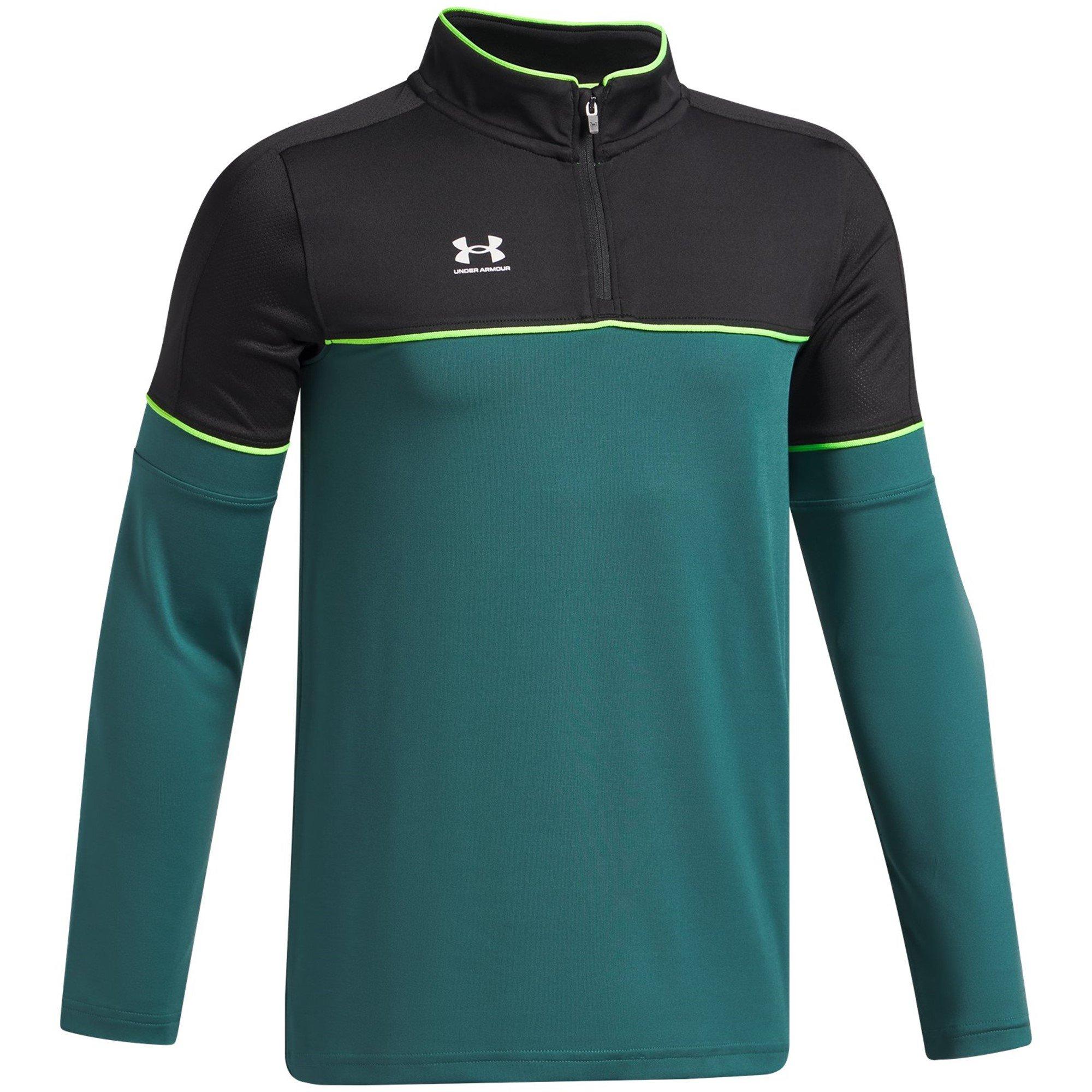 Rack Green - Under Armour - Challenger Training Quarter Zip Juniors - 3