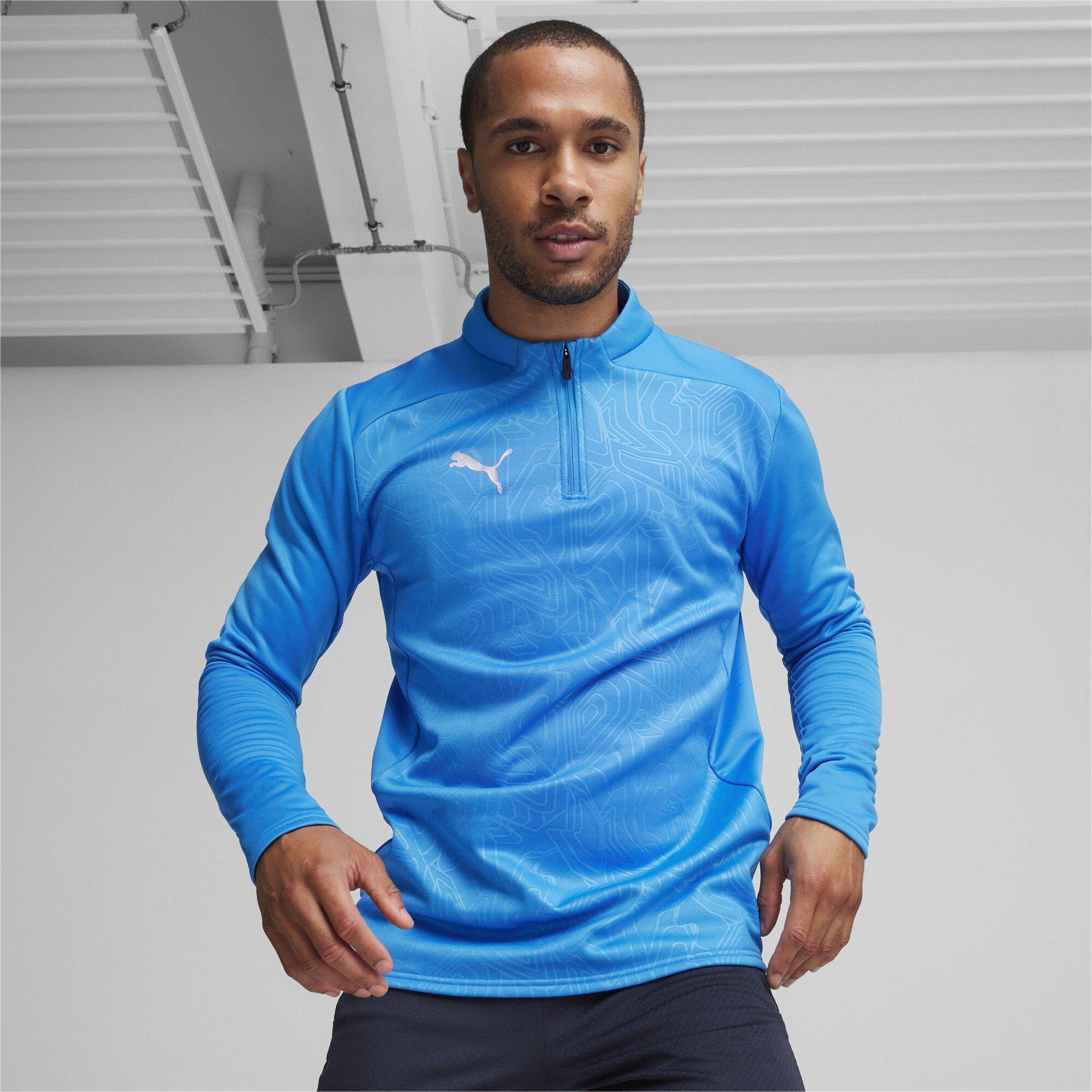 Blue/Puma - Puma - Puma Teamfinal Warm Top Drill Mens - 3