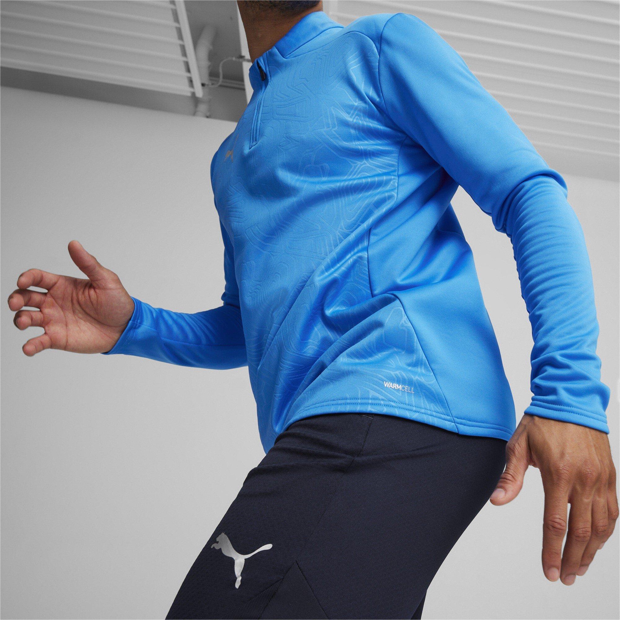 Blue/Puma - Puma - Puma Teamfinal Warm Top Drill Mens - 6