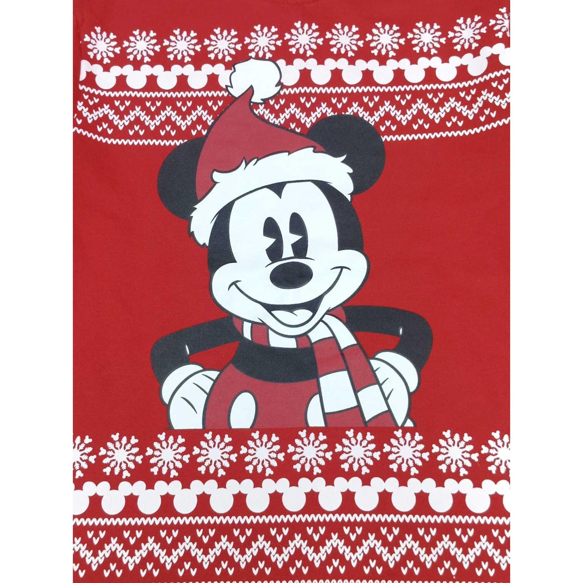 Mickey - Character - Men's Long Sleeve Crew Neck Christmas Jumper - 3