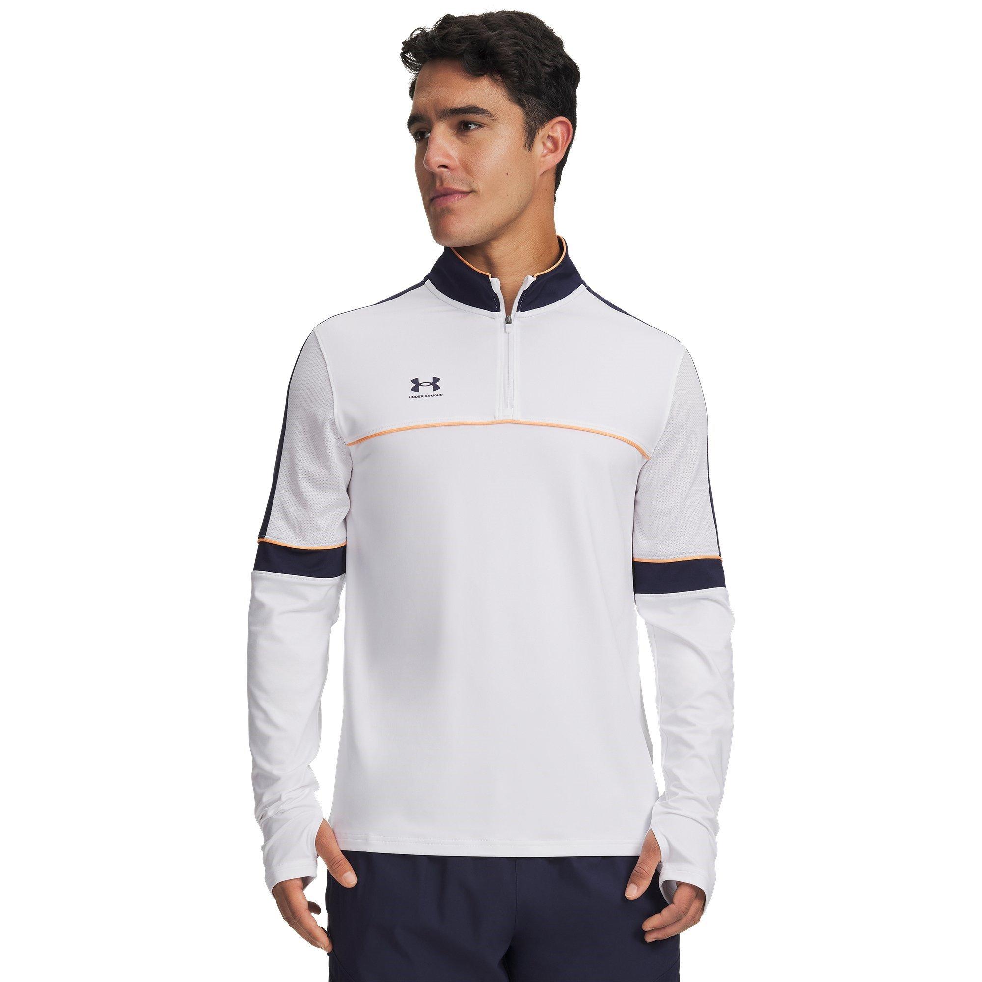 Under Armour Men's Challenger Tracksuit Top - White/Navy - XL