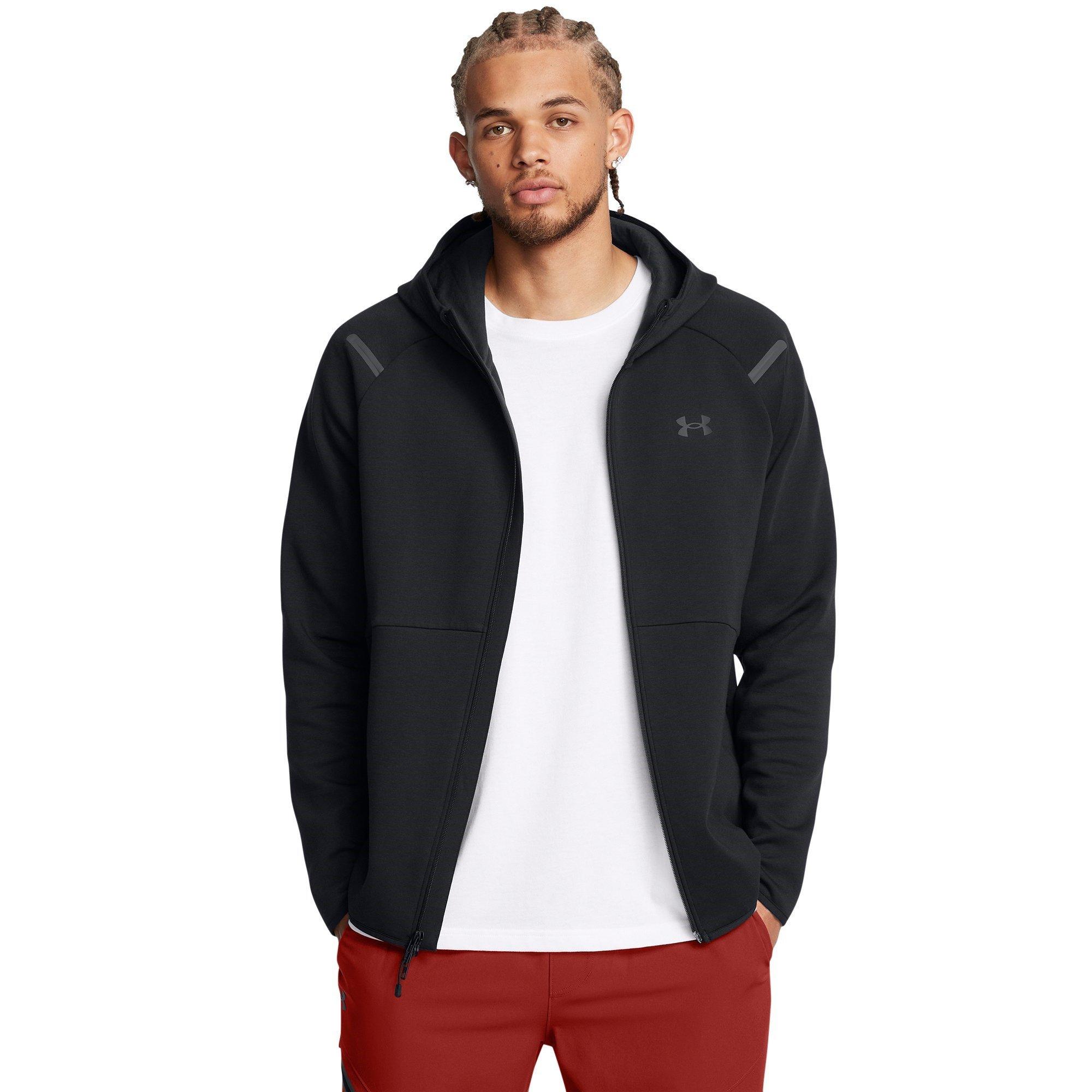 Black - Under Armour - Unstoppable Full-Zip Fleece - 2