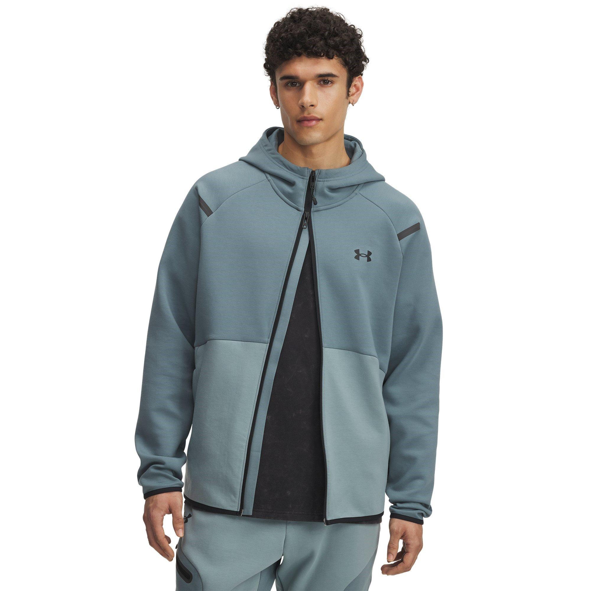 Under Armour Men's Unstoppable Full-Zip Fleece - Jasper Blue - L