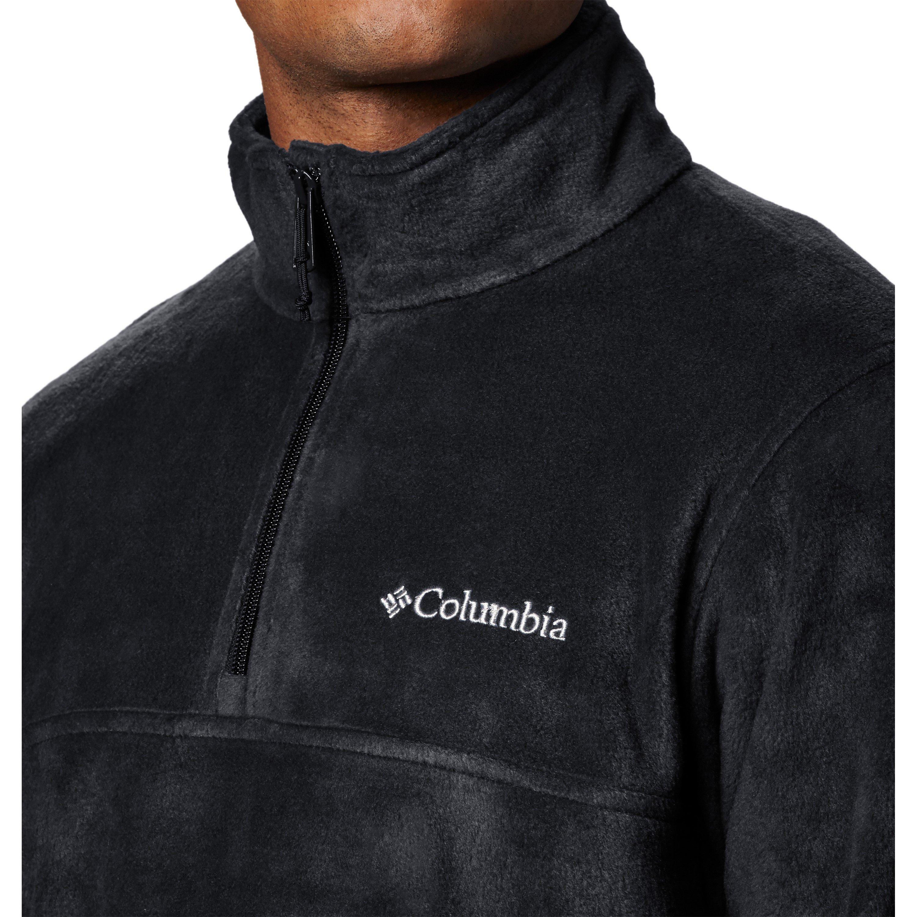 Black - Columbia - Coiumbia Quarter-Zip Fleece Mens - 3