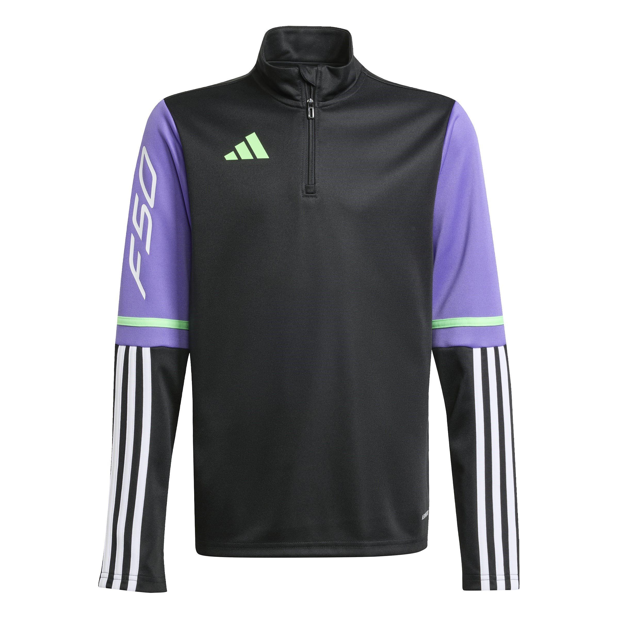 Black/Purple - adidas - F50 Training Top Juniors - 1