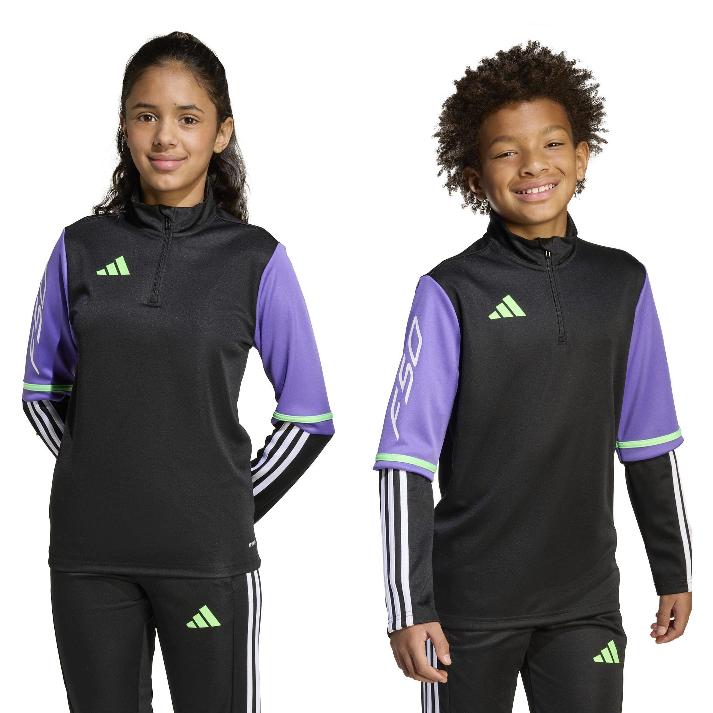 Black/Purple - adidas - F50 Training Top Juniors - 2
