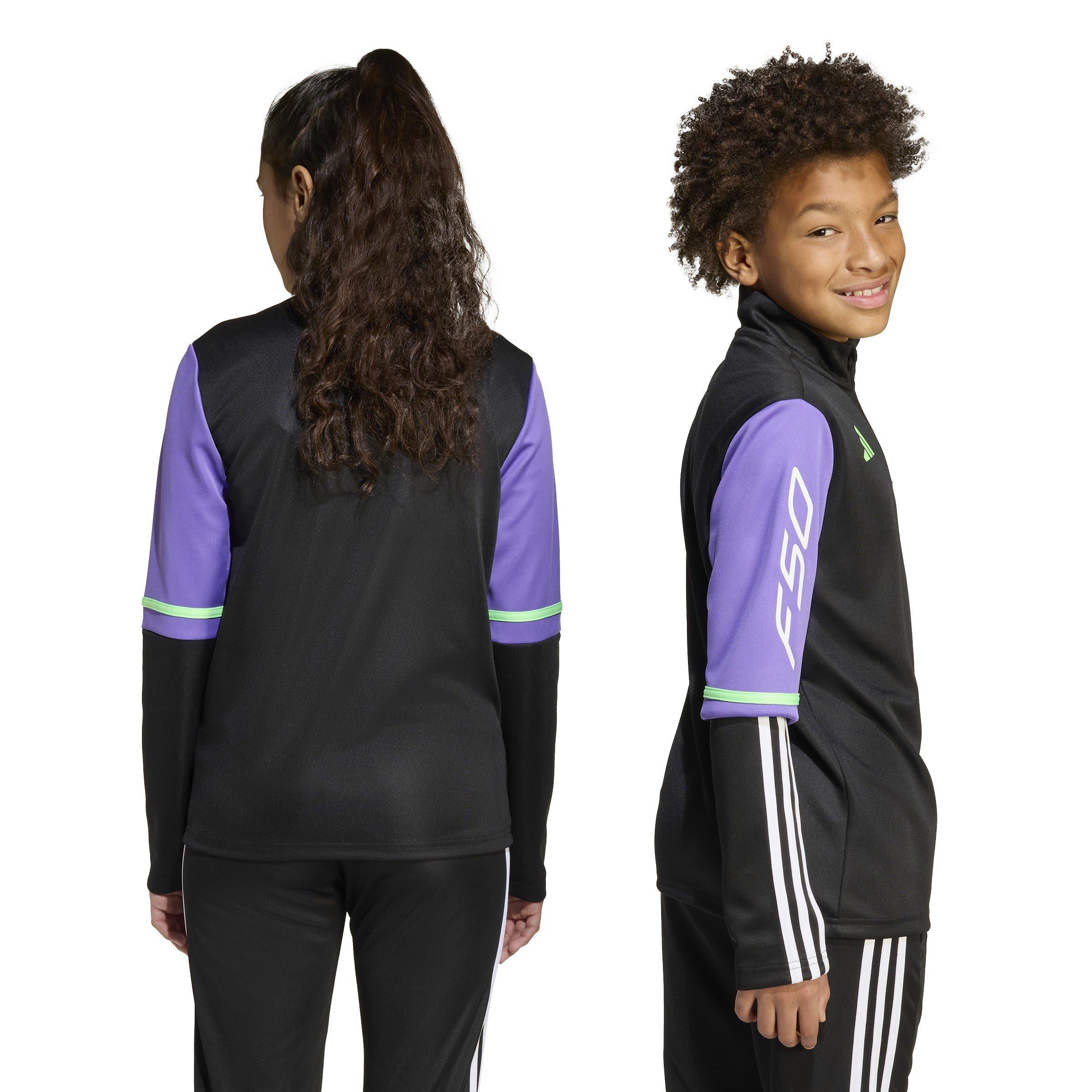 Black/Purple - adidas - F50 Training Top Juniors - 3