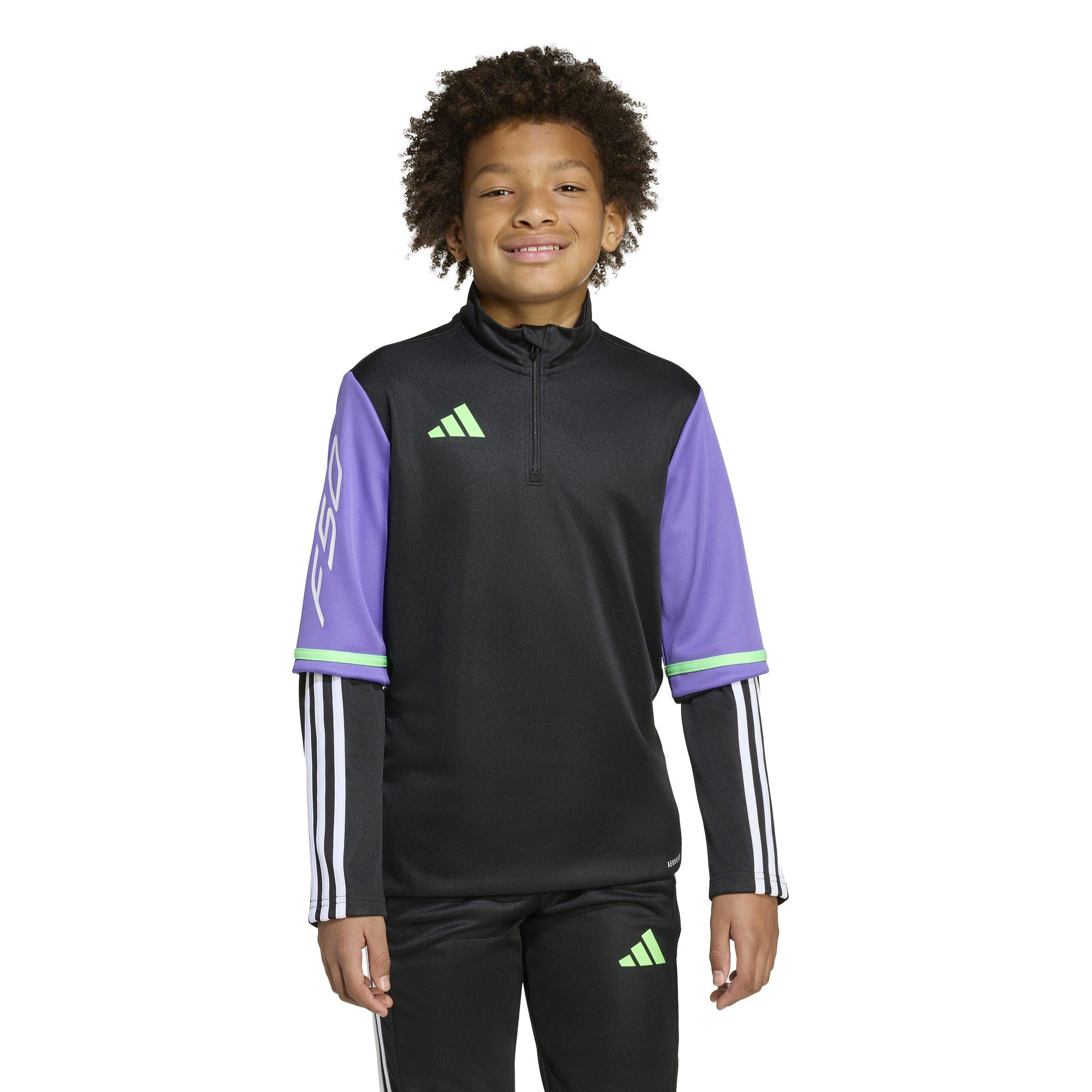 Black/Purple - adidas - F50 Training Top Juniors - 4