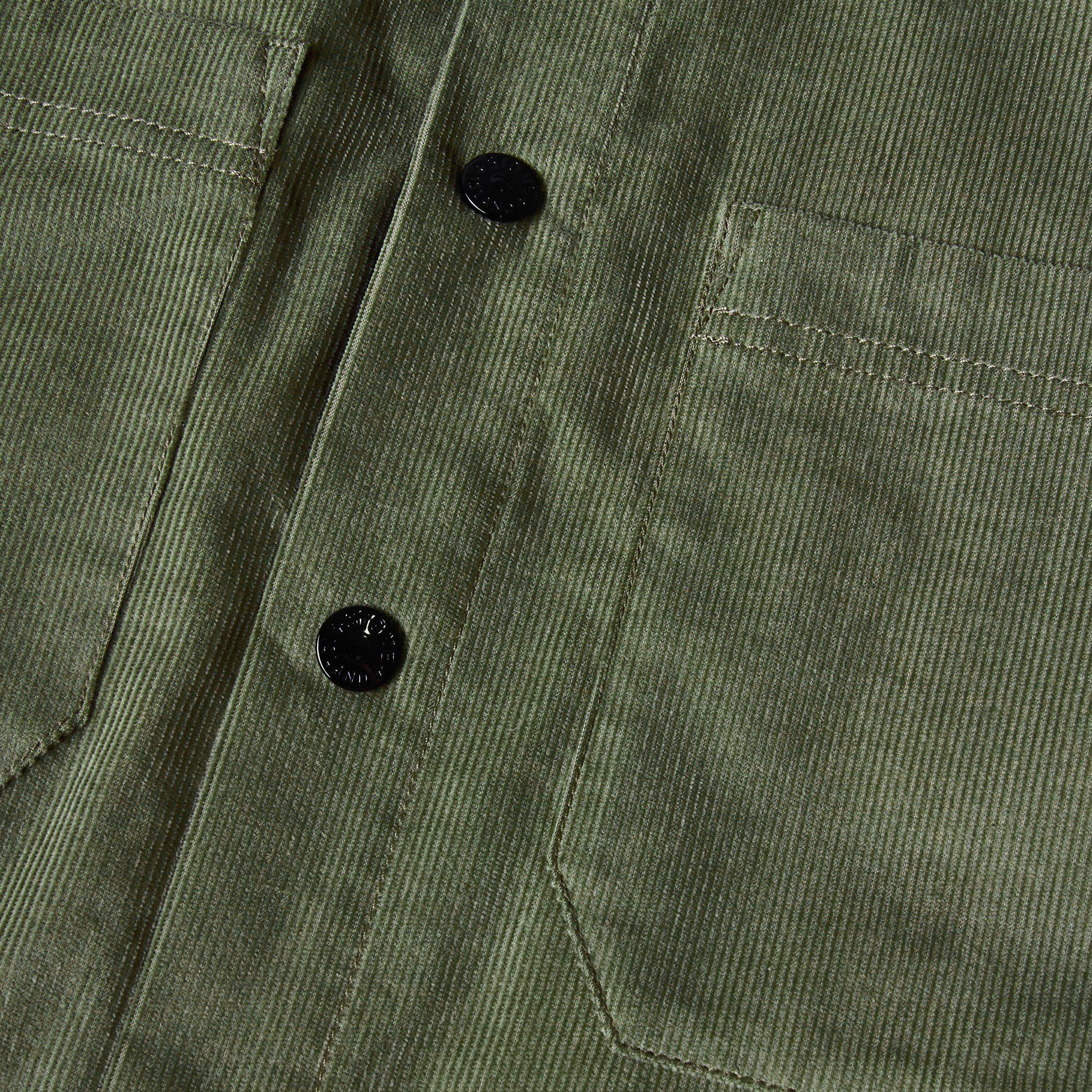 Mil Green V005G - Stone Island - Stone Cord Shirt Sn64 - 4