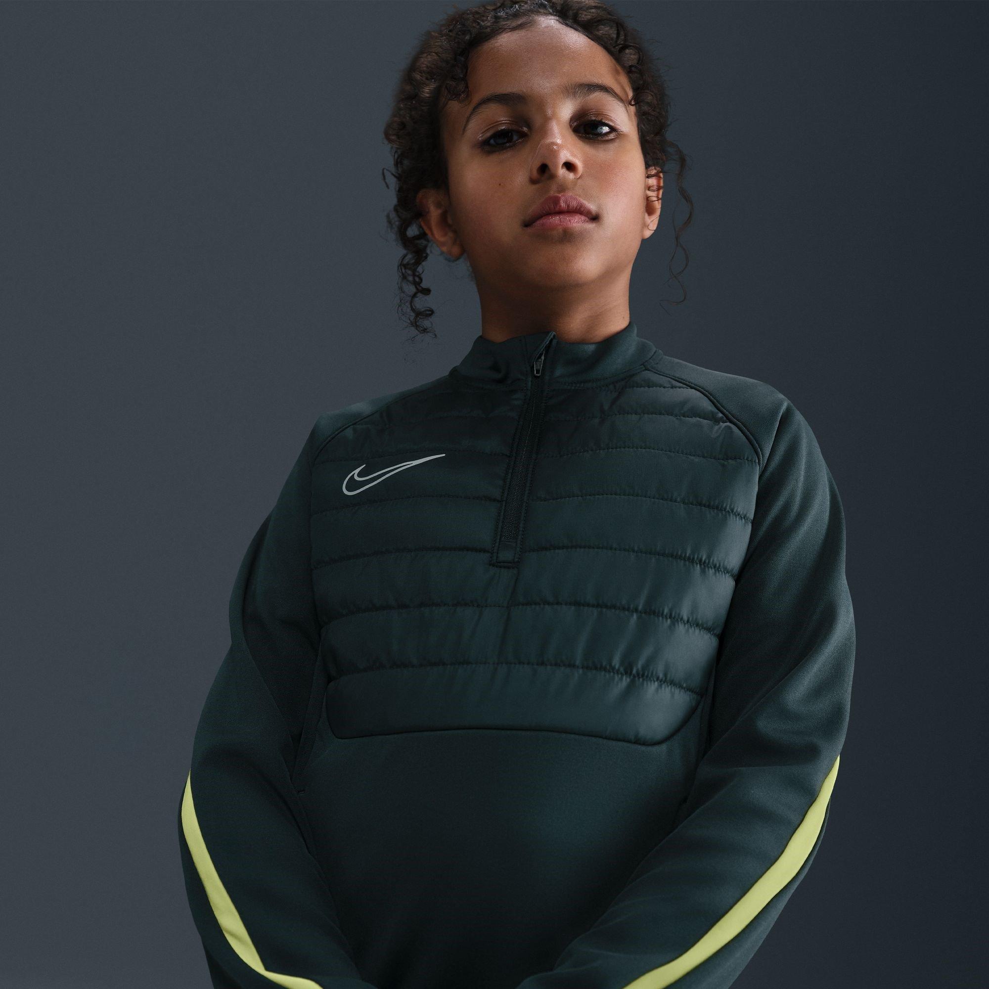 Algue/Citron vert - Nike - Academy Winter Warrior Drill Top - 10