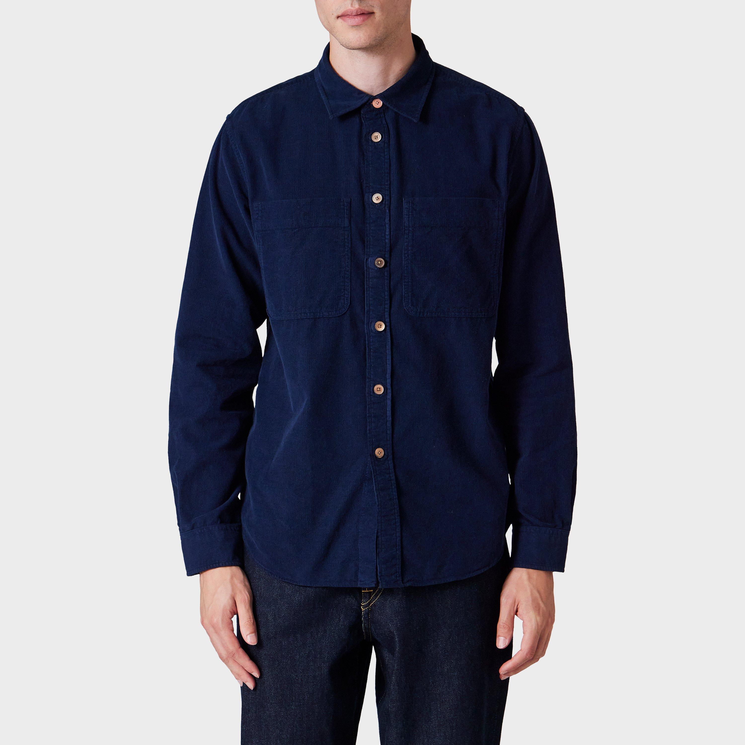Blue 49 - PS Paul Smith - PS Cord LS Shirt Sn54 - 2