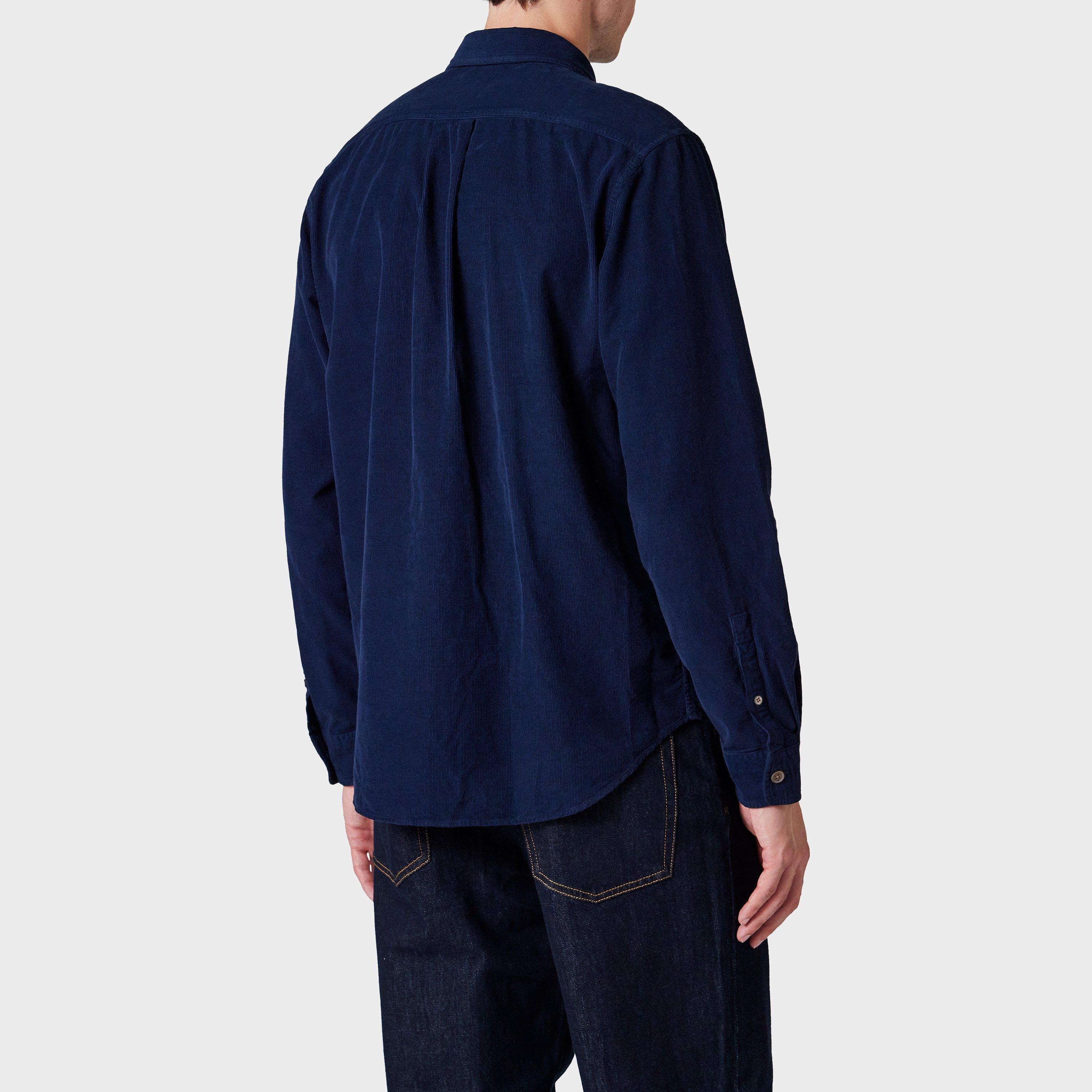 Blue 49 - PS Paul Smith - PS Cord LS Shirt Sn54 - 3