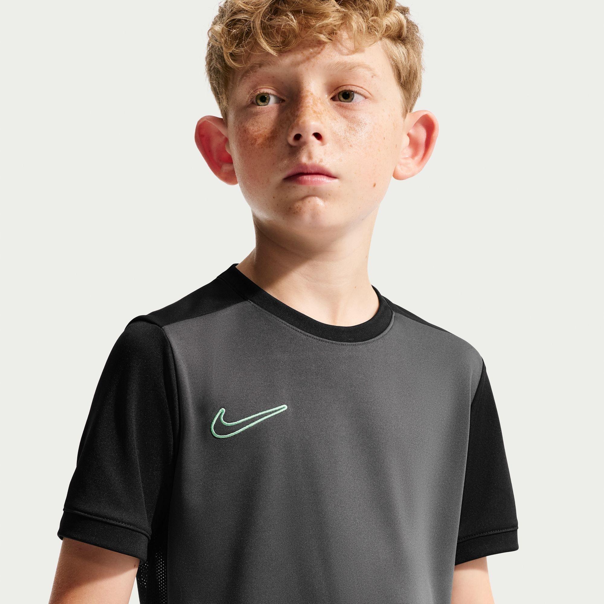 Grey/Blk/Grn - Nike - Academy Top Juniors - 3