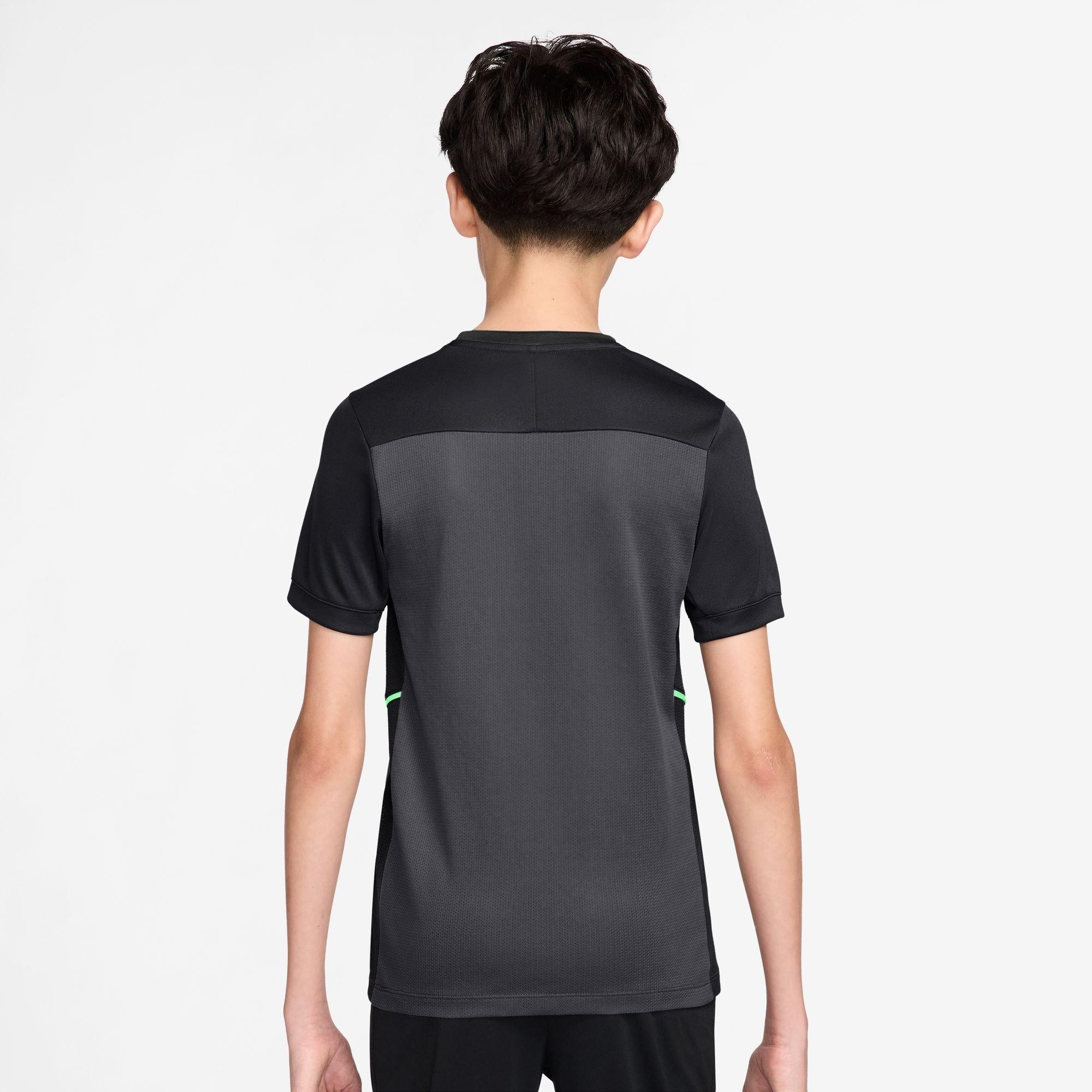Grey/Blk/Grn - Nike - Academy Top Juniors - 4