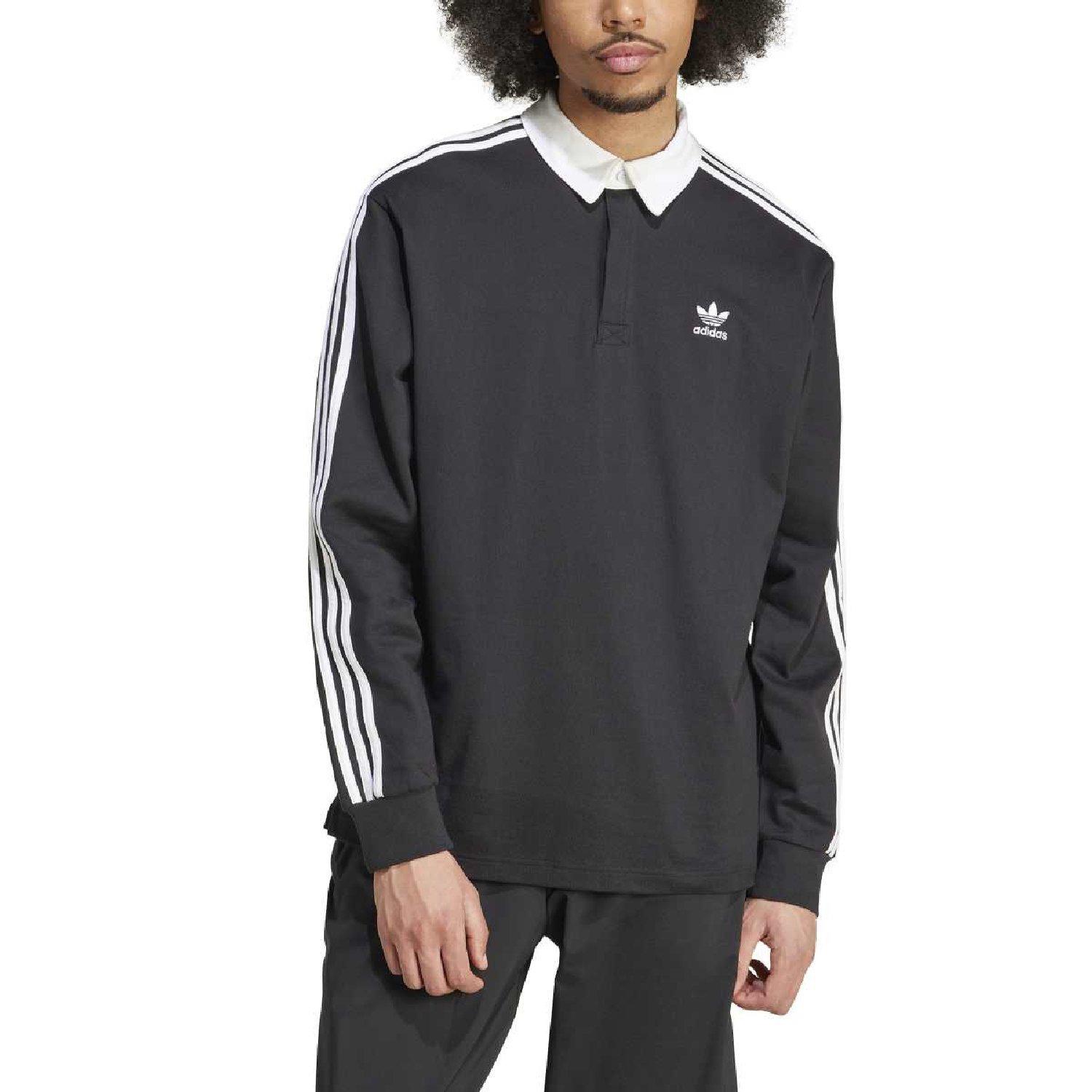 black - adidas Originals - Adidas Adicolor Rugb Sn64 - 4