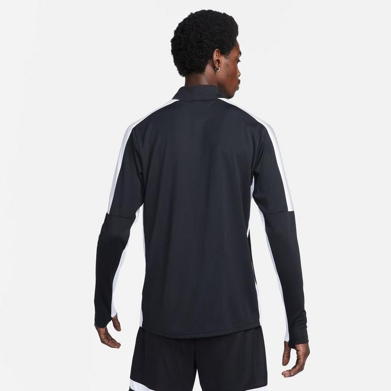 Noir/Blanc - Nike - Dri-FIT Academy Men's Soccer Drill Top - 2