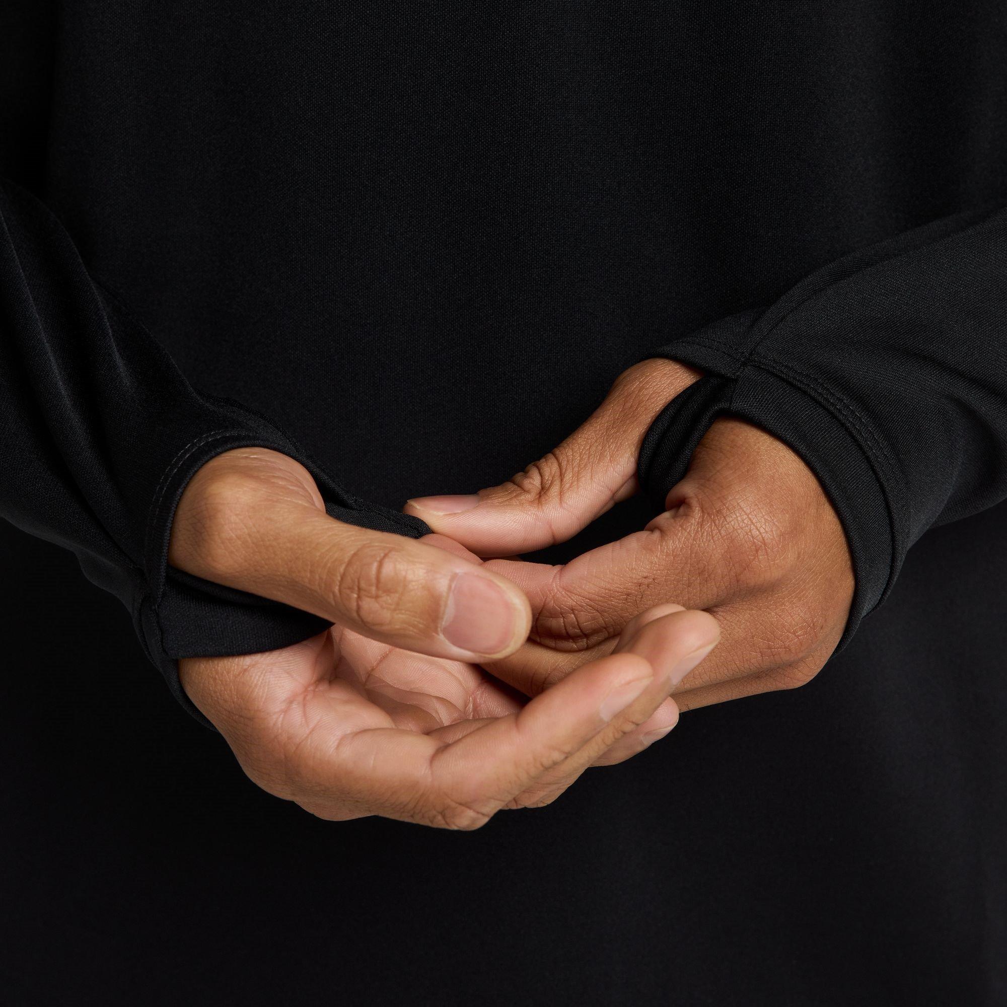 Zwart/Wit - Nike - Academy Drill Top Mens - 6