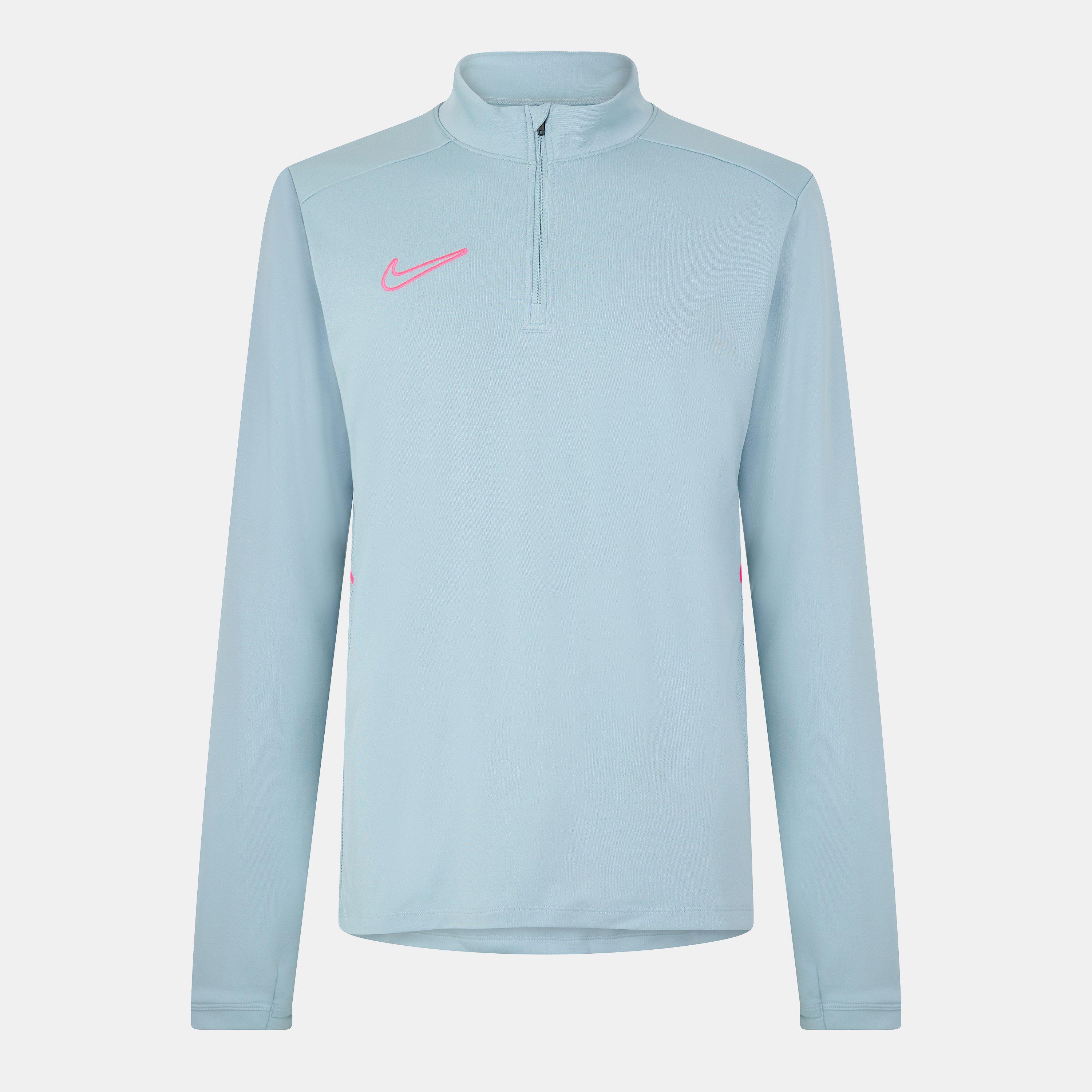 Nike Men's Academy Drill Top - Grey/Pink - 2XL