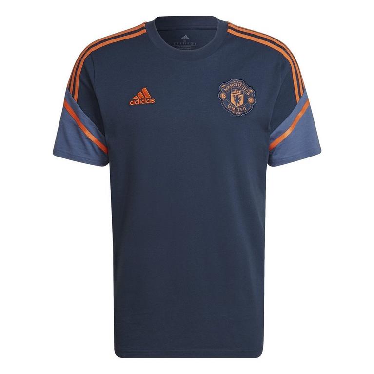 Pure Cotton V-Neck Crop T-Shirt - adidas - Manchester United Condivo 22 Training T-Shirt 2022/2023 - 1