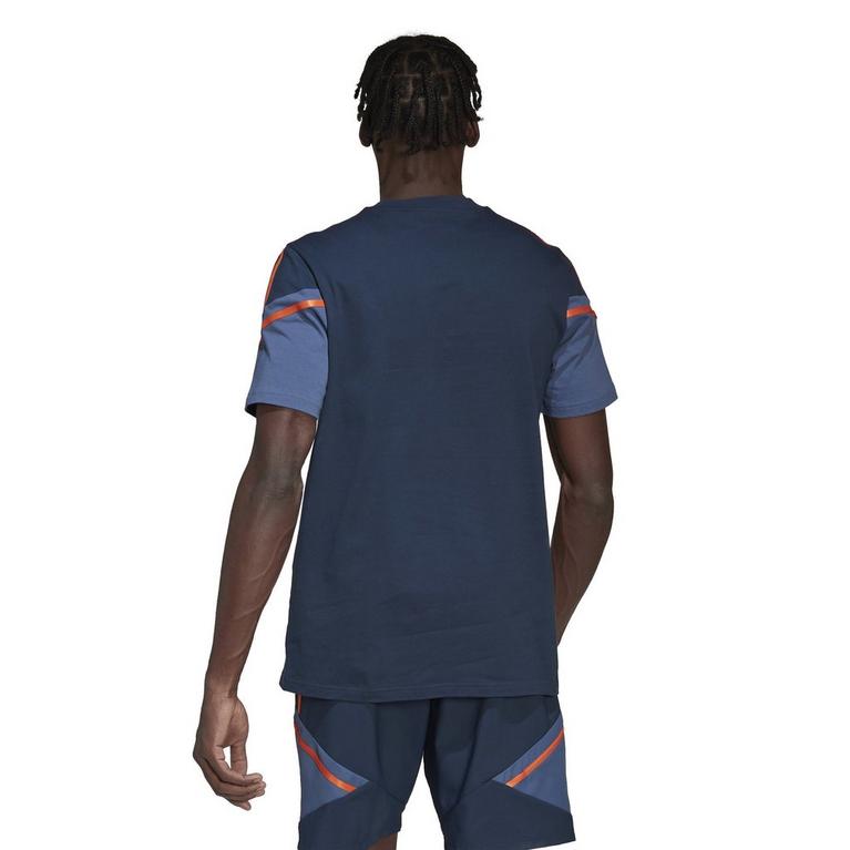 Pure Cotton V-Neck Crop T-Shirt - adidas - Manchester United Condivo 22 Training T-Shirt 2022/2023 - 3
