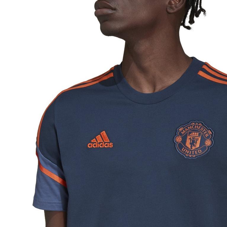 Pure Cotton V-Neck Crop T-Shirt - adidas - Manchester United Condivo 22 Training T-Shirt 2022/2023 - 5