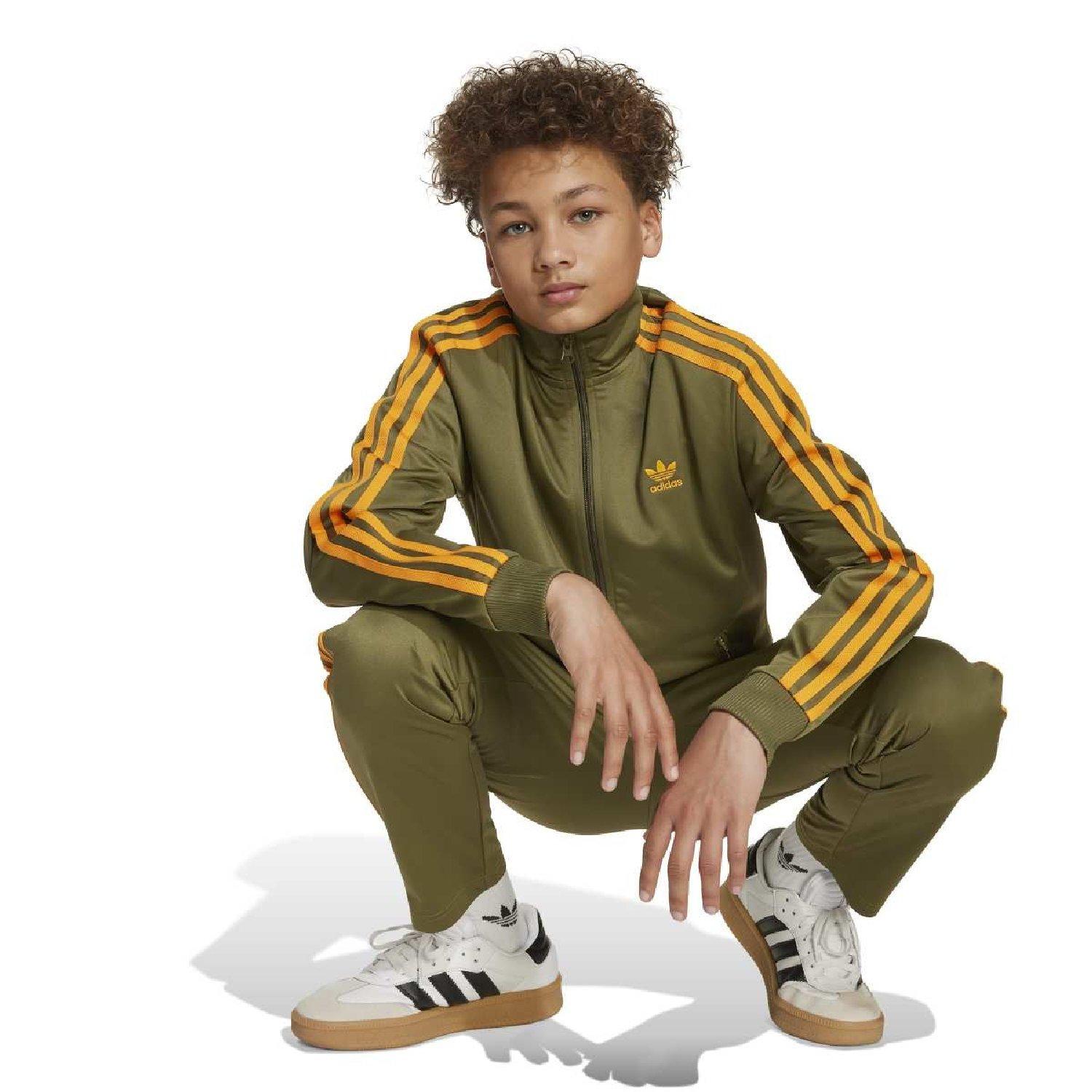 focus olive - adidas Originals - Adidas Juniors Adico Jn64 - 4