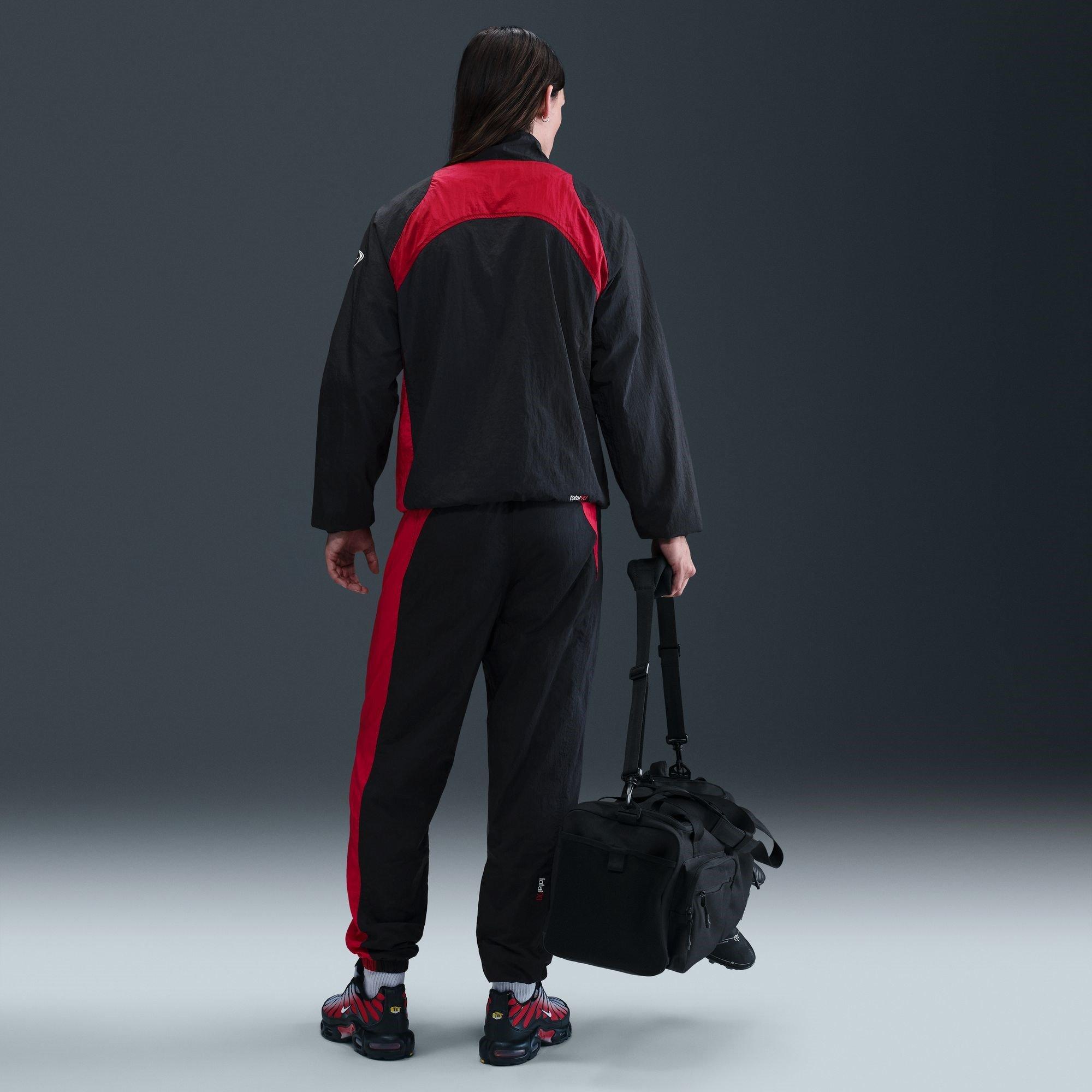 Noir/Rouge - Nike - T90 Tracksuit Jacket Mens - 8
