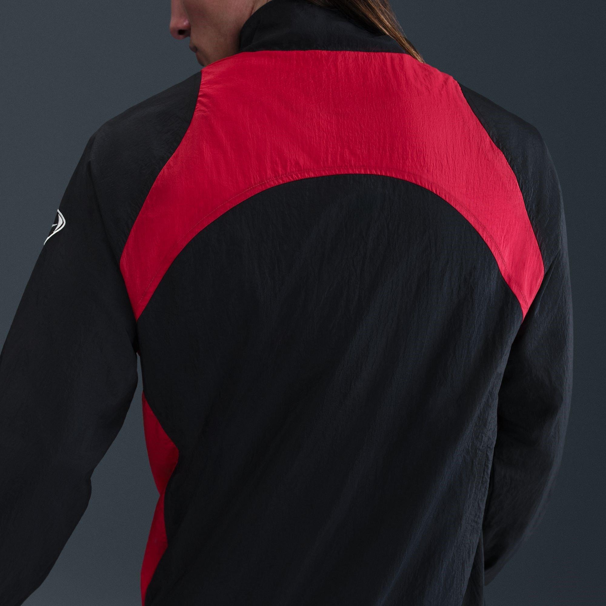 Noir/Rouge - Nike - T90 Tracksuit Jacket Mens - 9