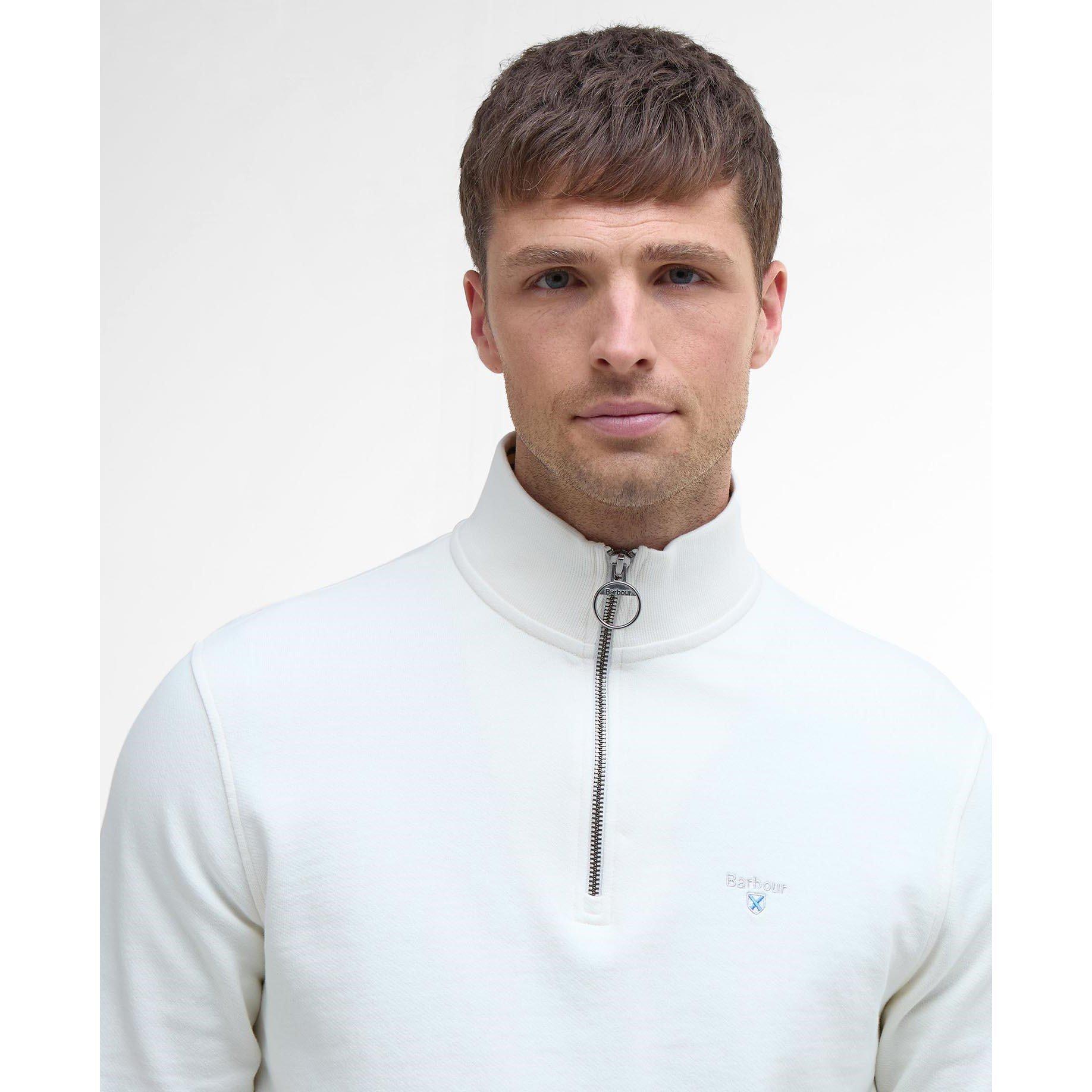 Whspr Whte WH32 - Barbour - Men's quarter Zip Fleece - 3