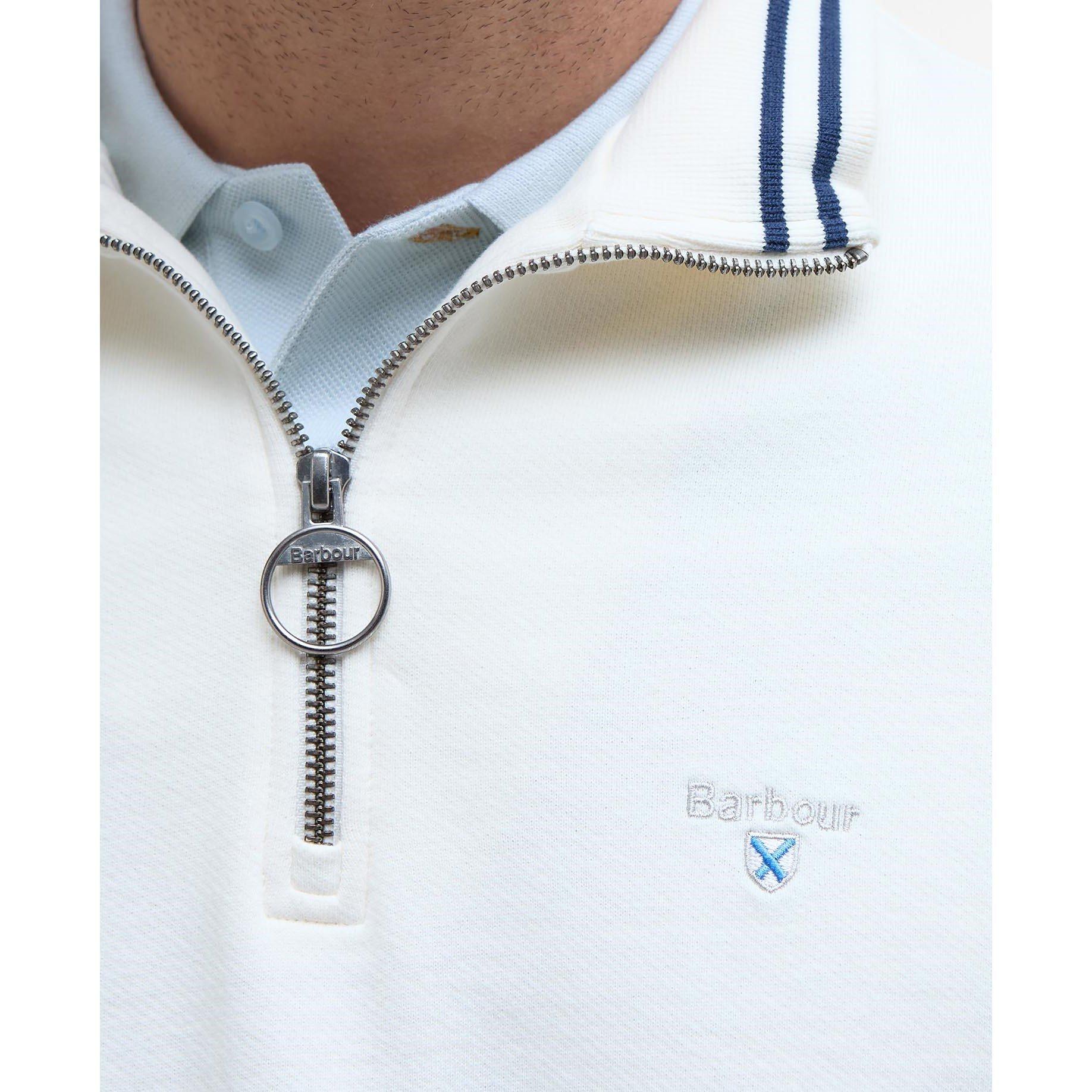 Whspr Whte WH32 - Barbour - Men's quarter Zip Fleece - 4