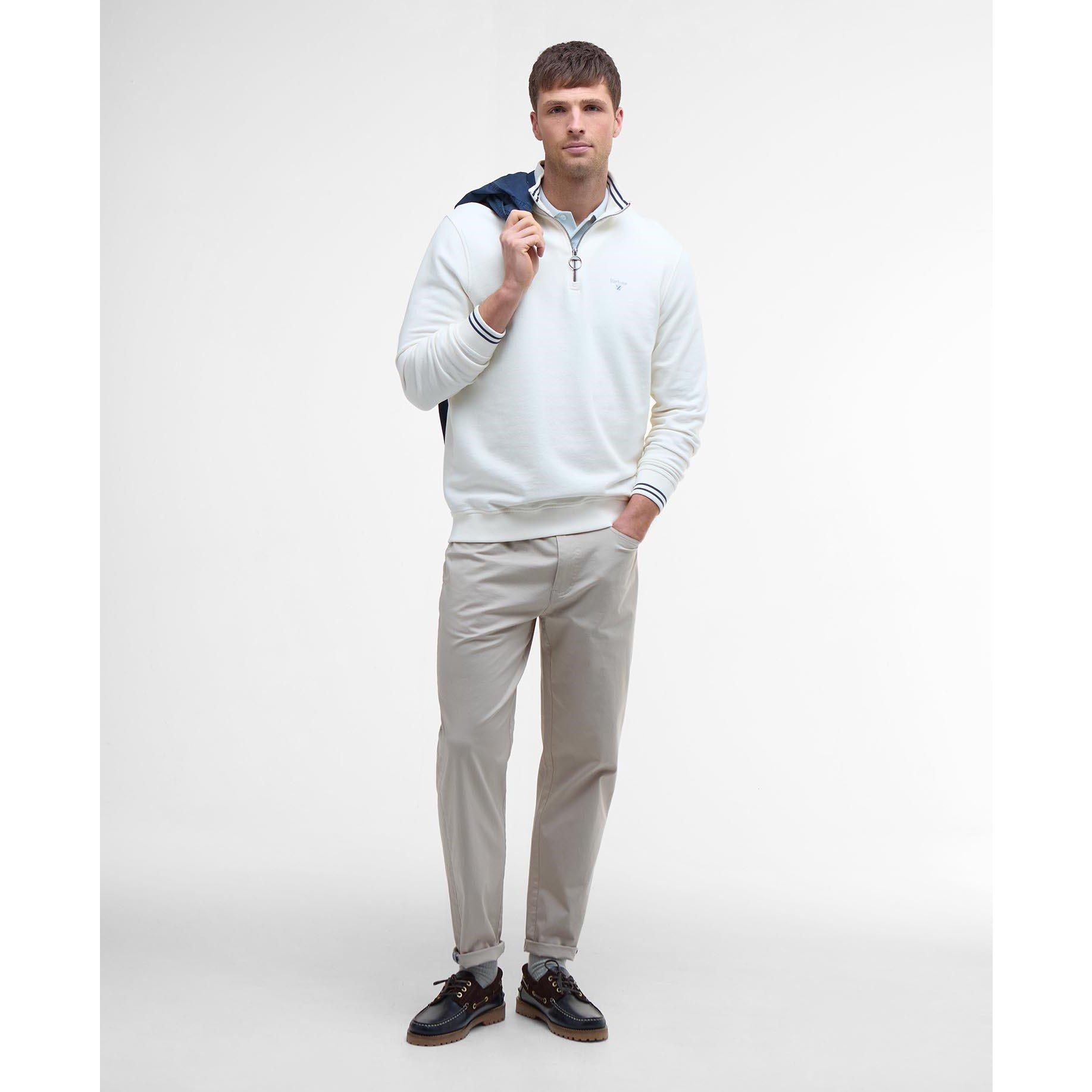 Whspr Whte WH32 - Barbour - Men's quarter Zip Fleece - 5