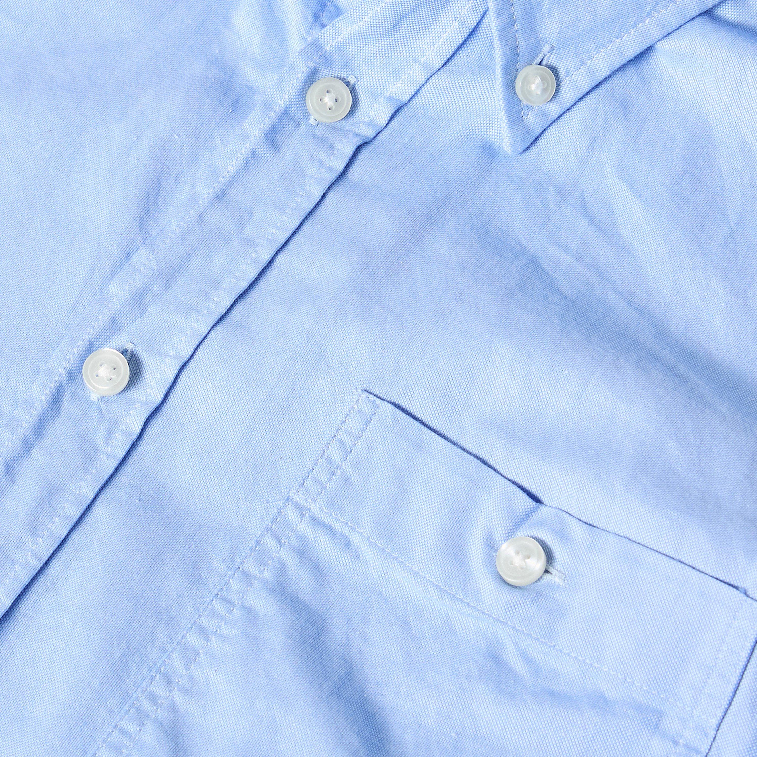 Pastel Blue - Boss - Men's S-ROAN-BD Long Sleeve Oxford Shirt - 3