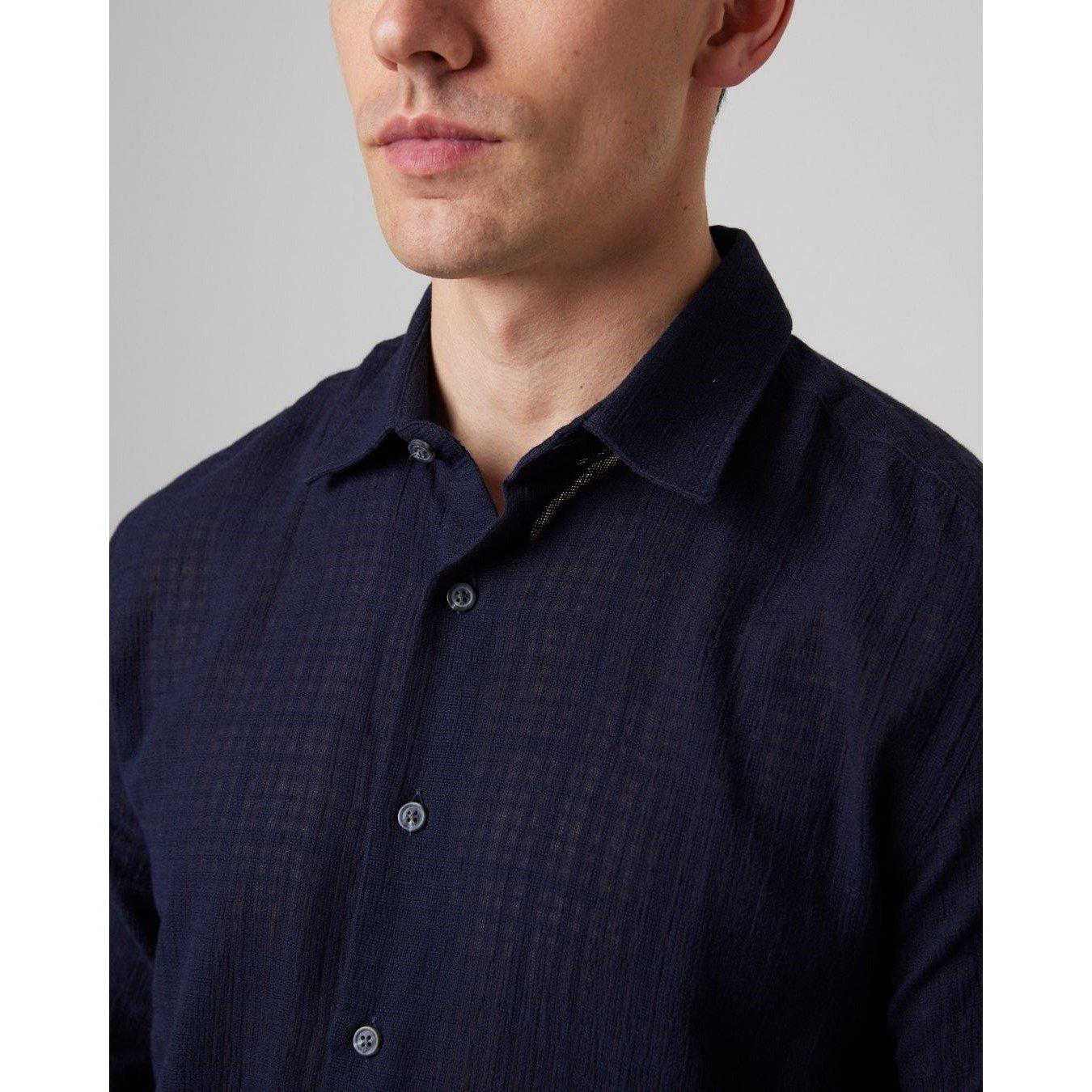 Navy - Peregrine - Perigri Resort Shirt - 4