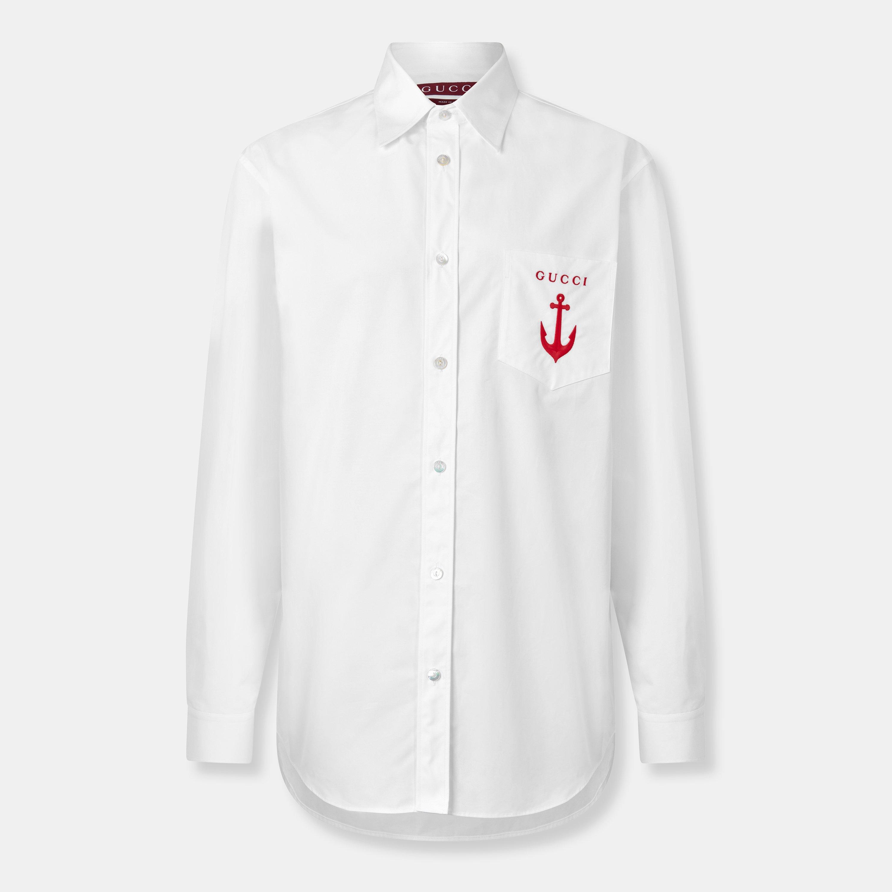 Gucci Men's Long Sleeve Tailored Fit Shirt | Cruise Fashion