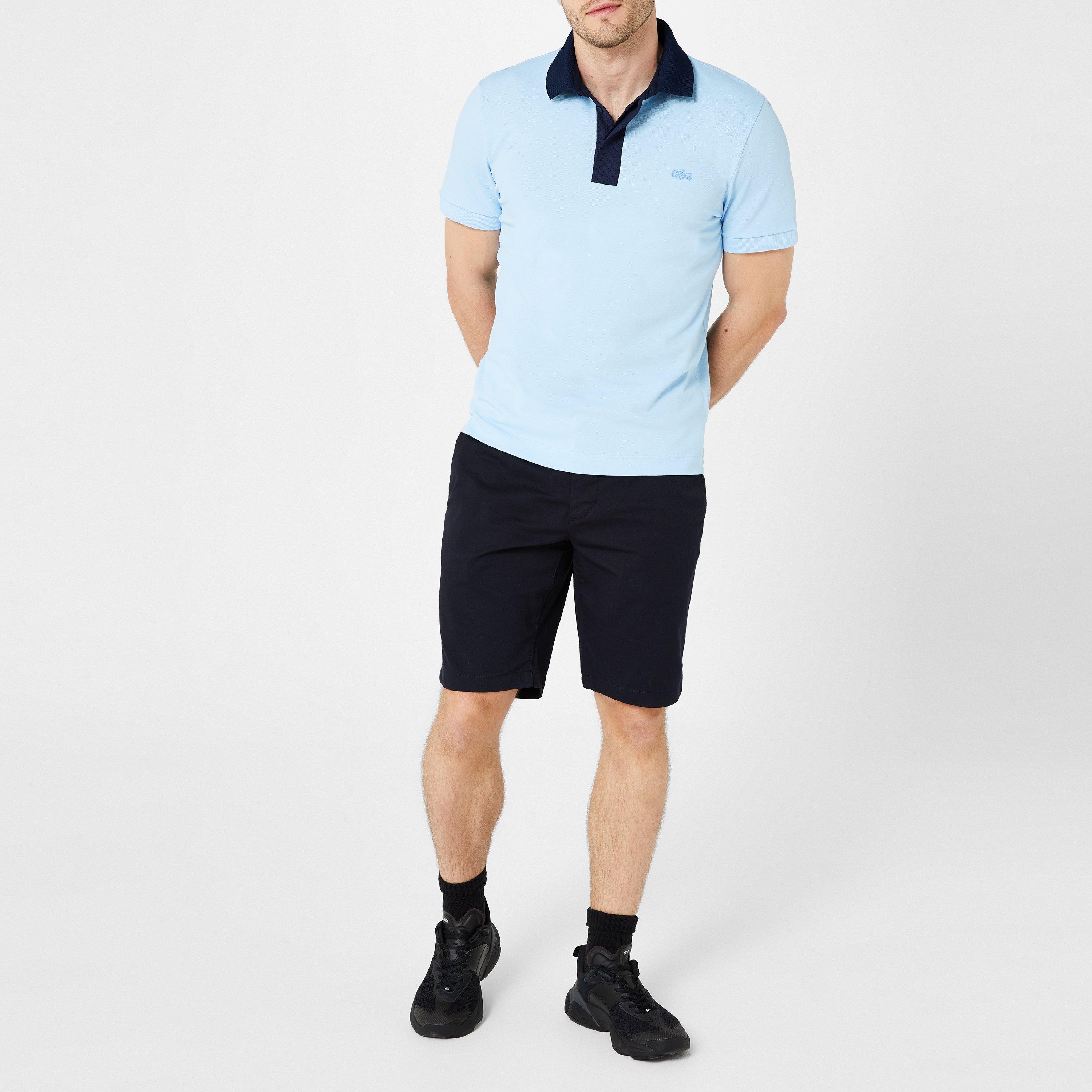 Marineblauw - Lacoste - Chino Shorts - 2