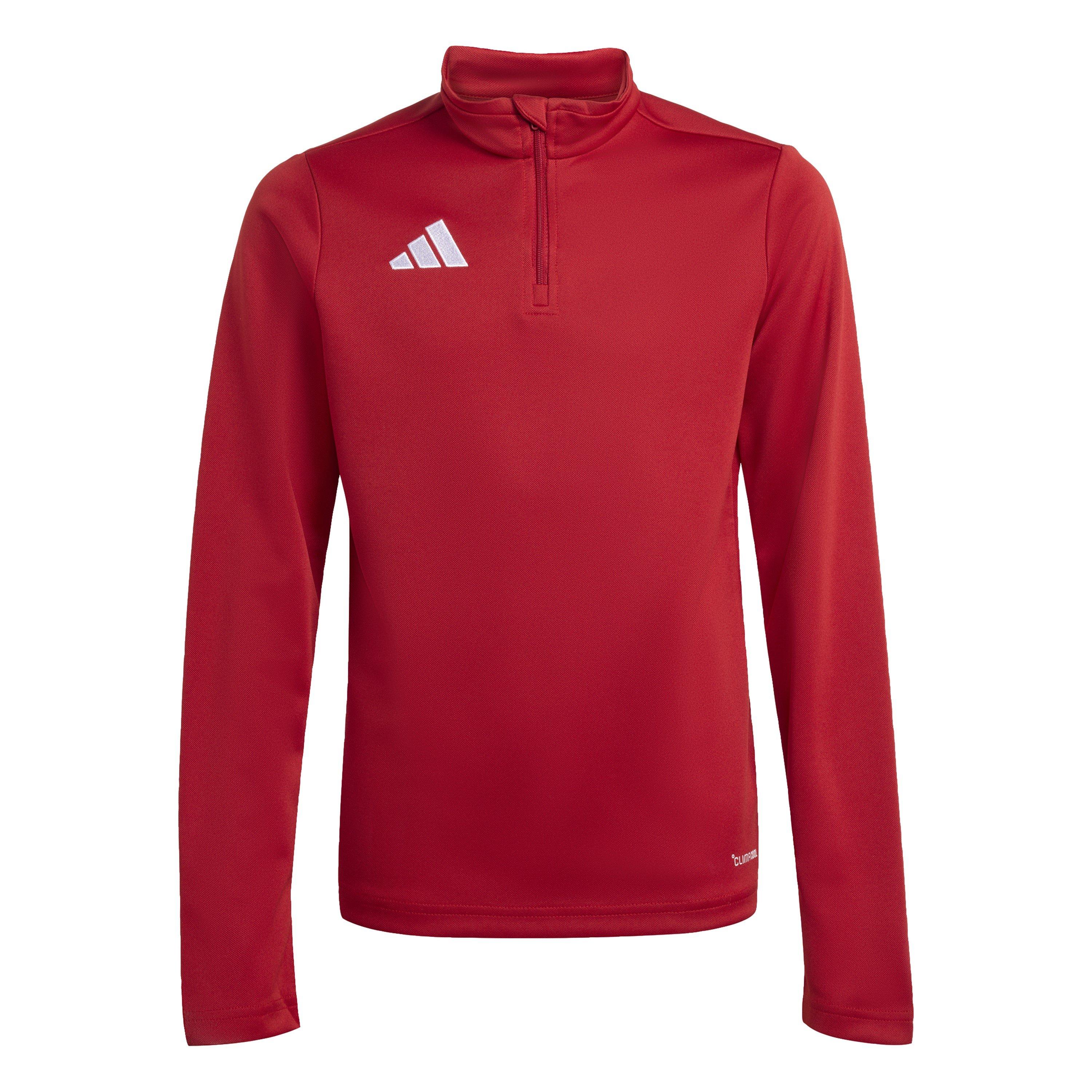 Adidas  Kids Entrada 22 Training Top Juniors - Red - 11-12 Years