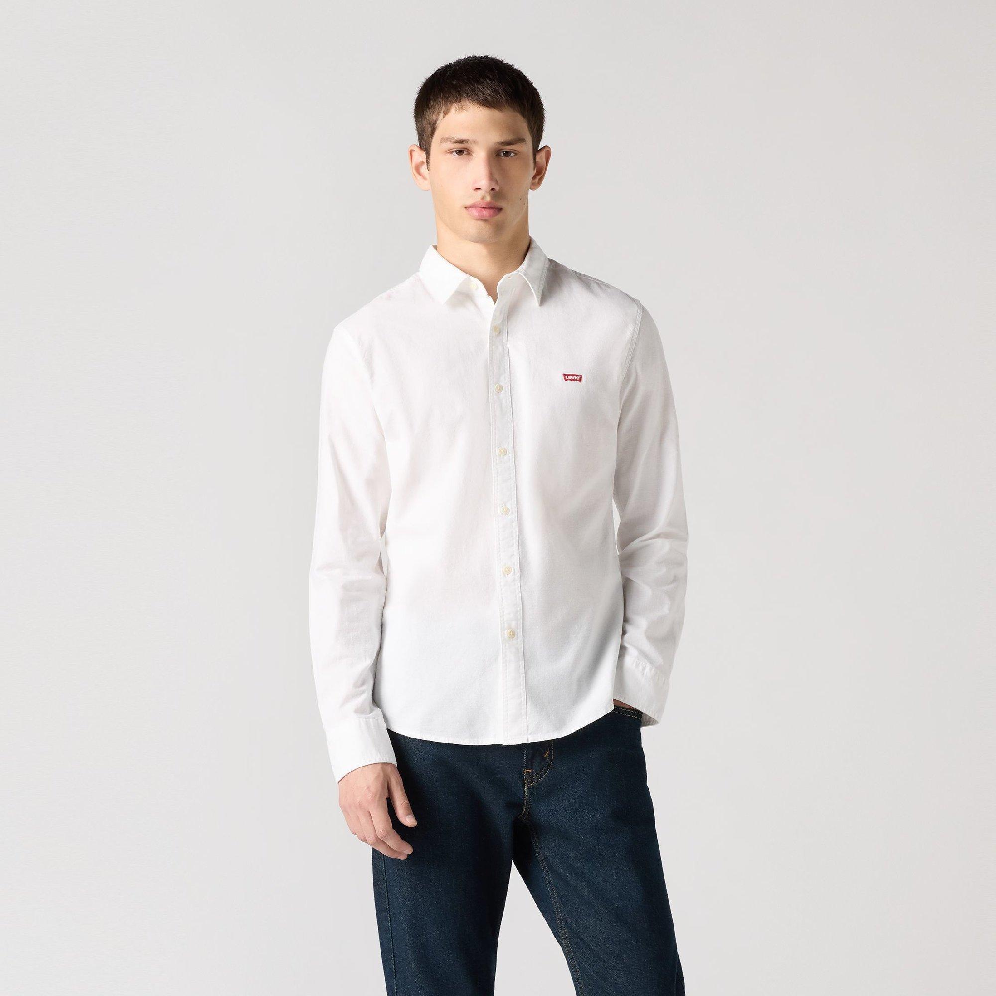 WHITE - Levis - Levis Ls Battery Hm Shirt Slim Navy - 2