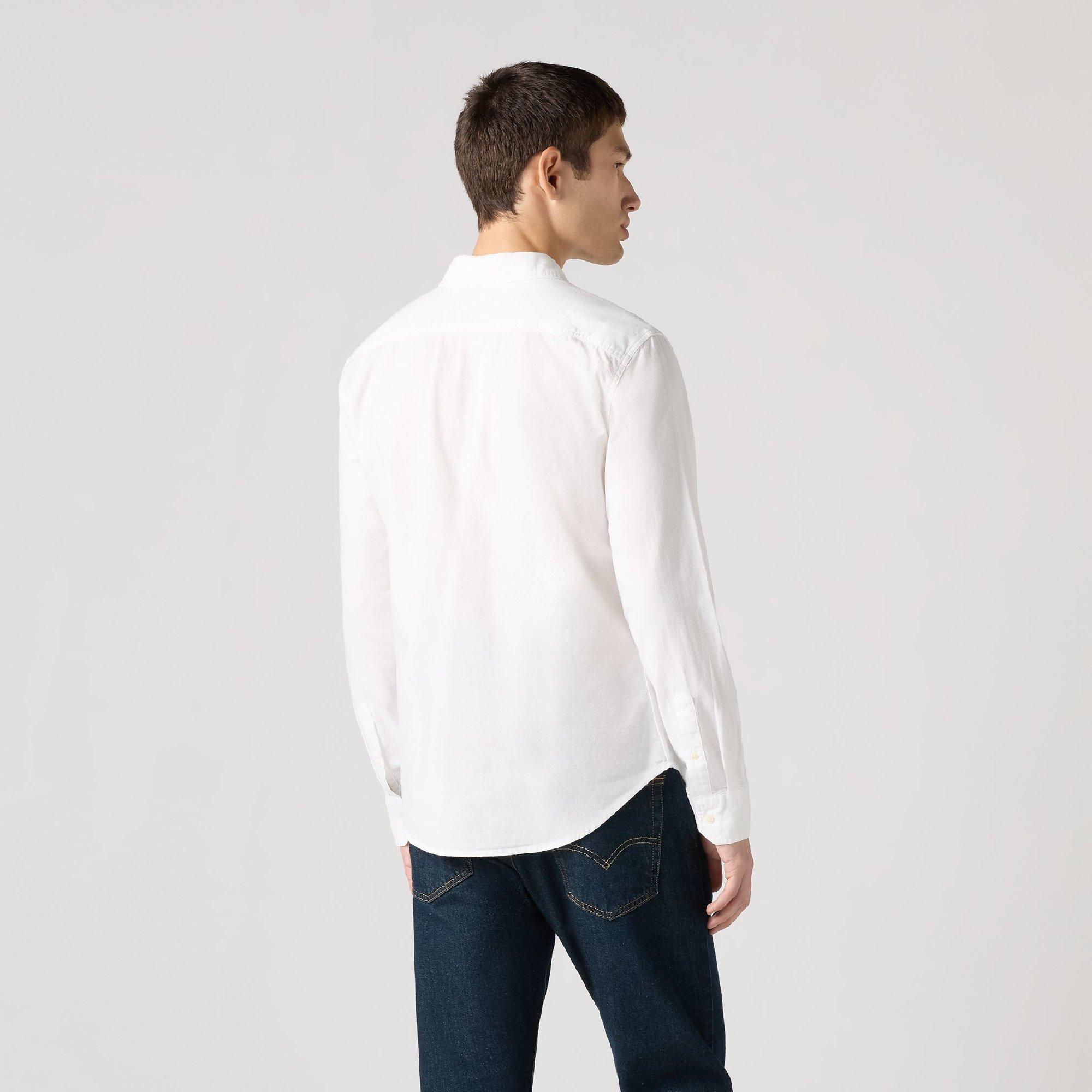 WHITE - Levis - Levis Ls Battery Hm Shirt Slim Navy - 4