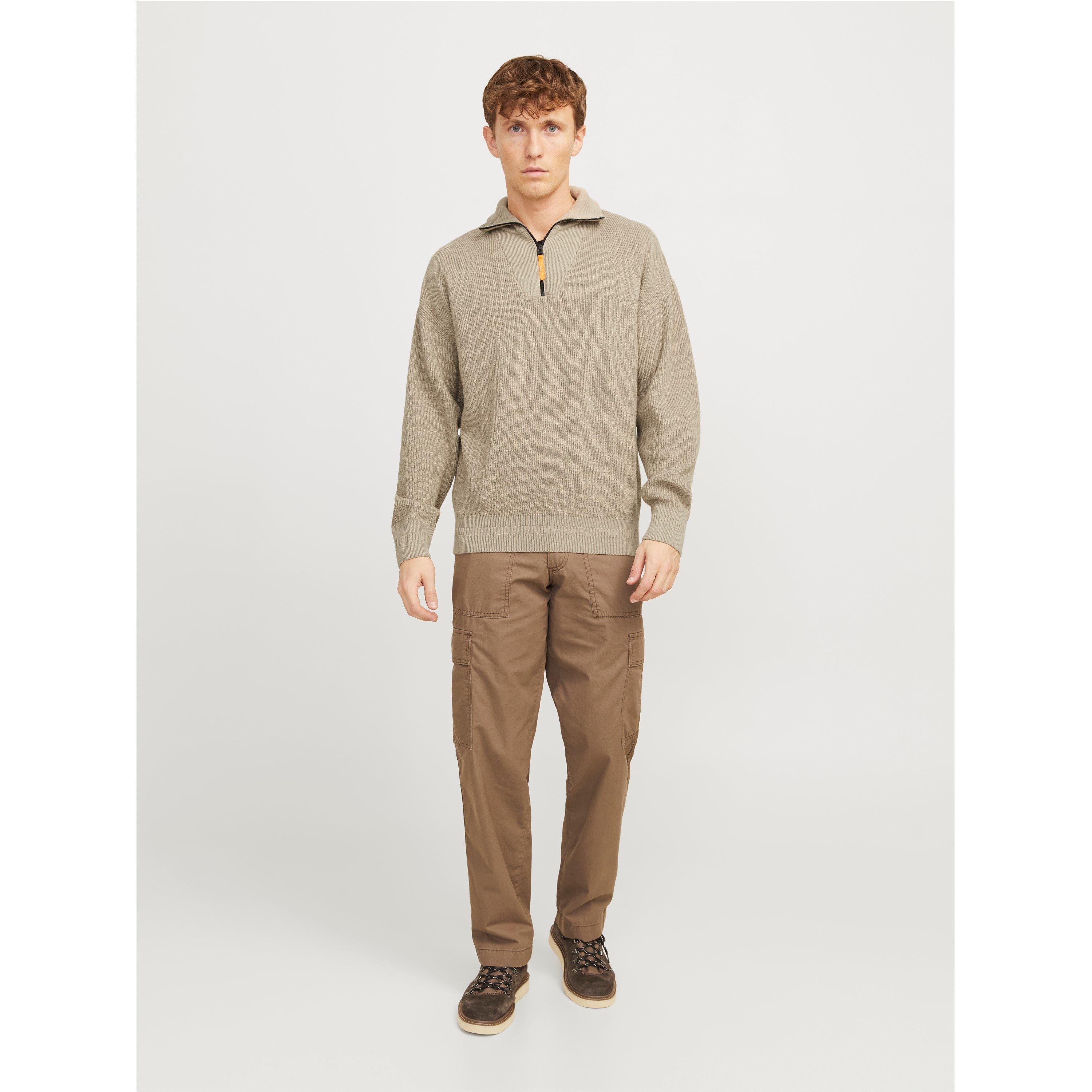 Crockery - Jack and Jones - Men's JJ Half-Zip Knitted Fleece - 2