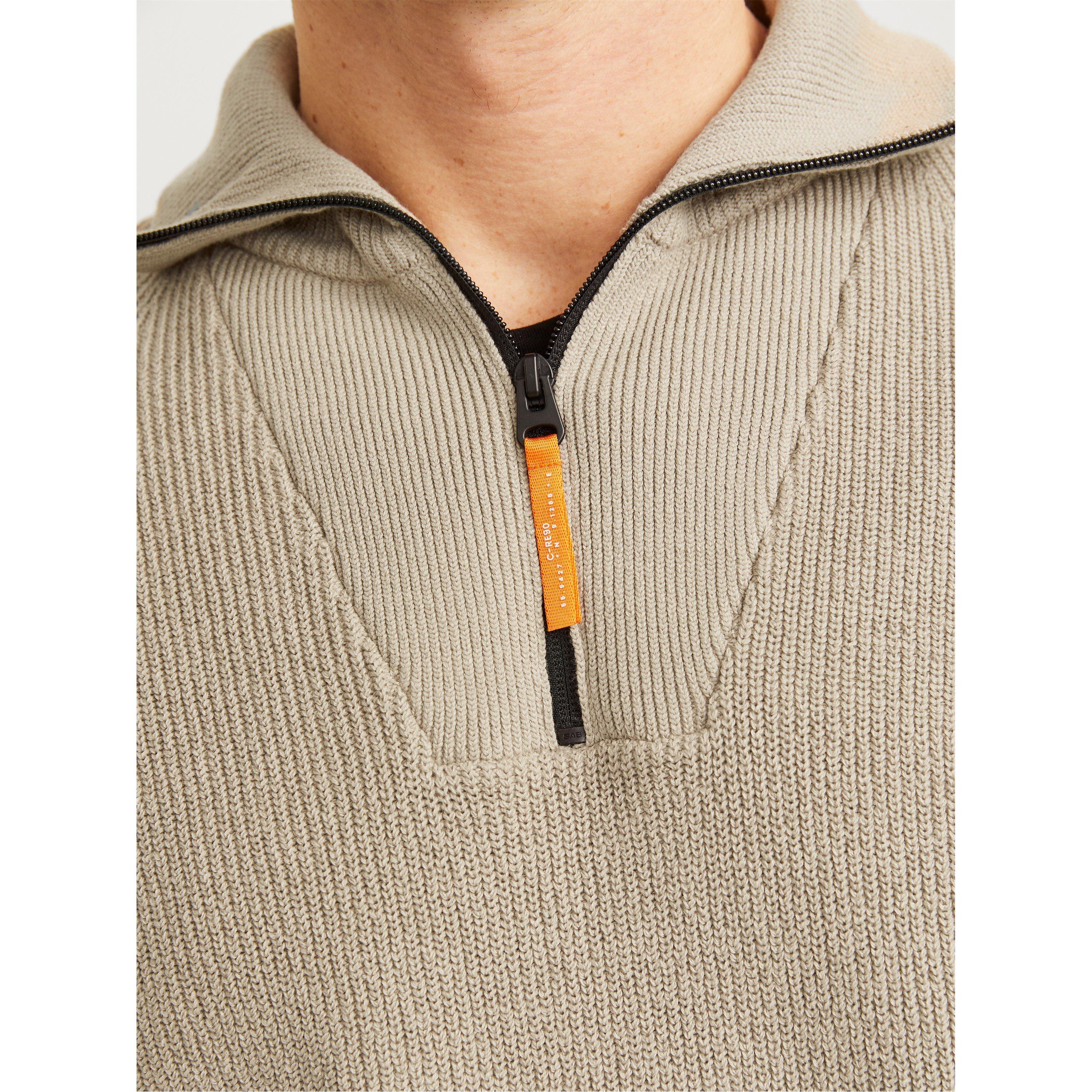 Crockery - Jack and Jones - Men's JJ Half-Zip Knitted Fleece - 3