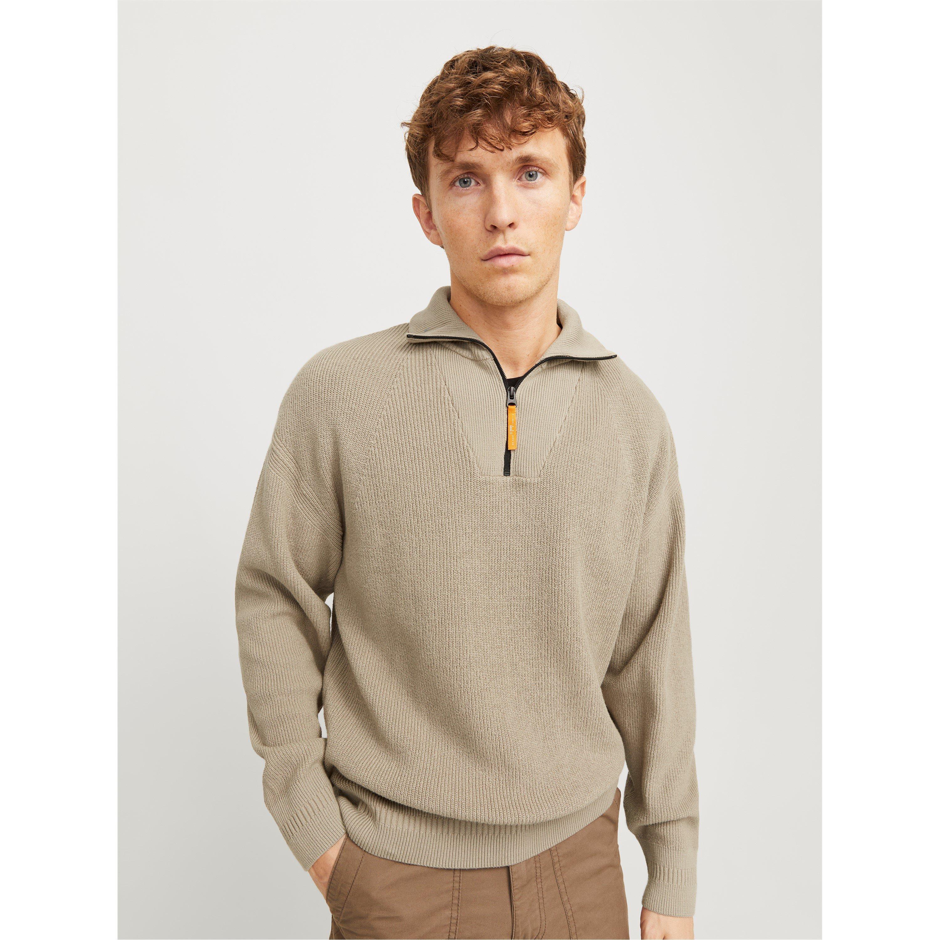 Crockery - Jack and Jones - Men's JJ Half-Zip Knitted Fleece - 4