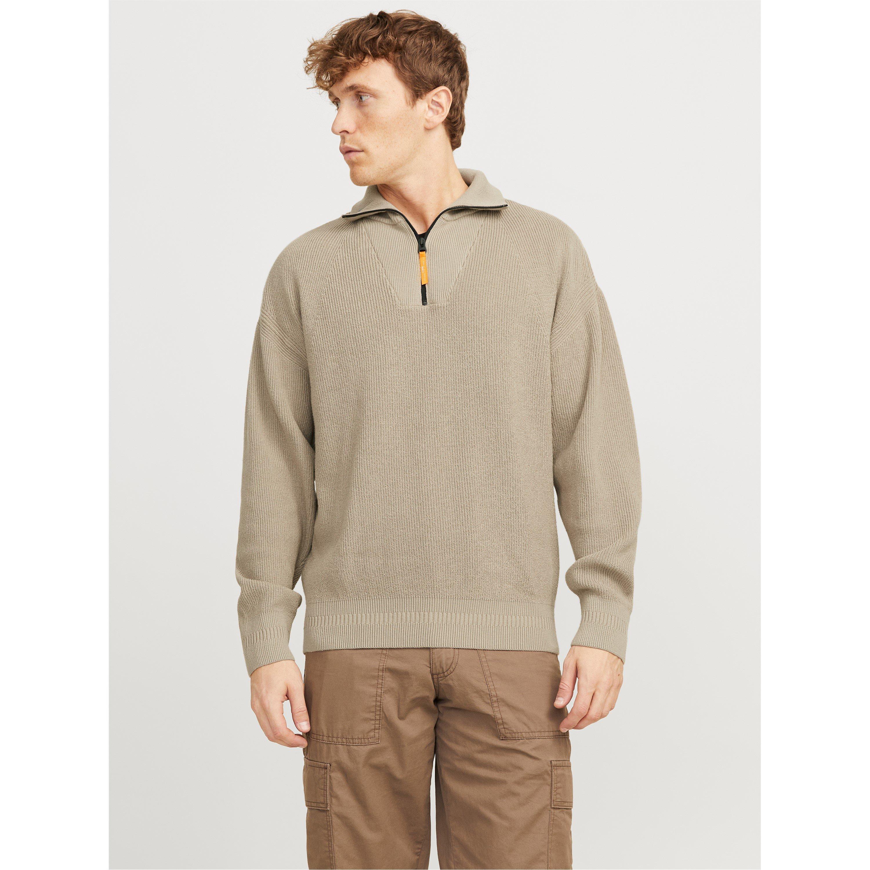 Crockery - Jack and Jones - Men's JJ Half-Zip Knitted Fleece - 5