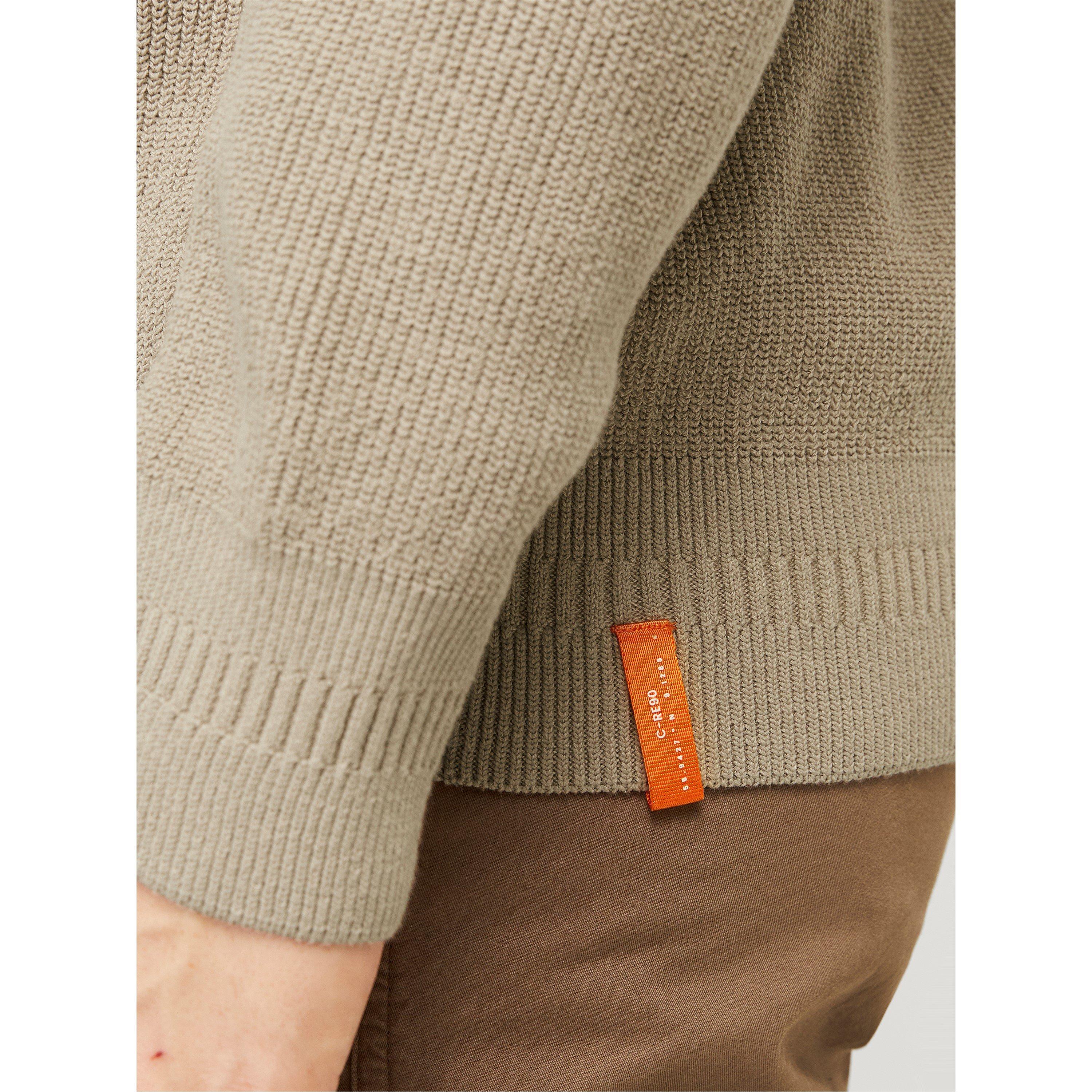 Crockery - Jack and Jones - Men's JJ Half-Zip Knitted Fleece - 7