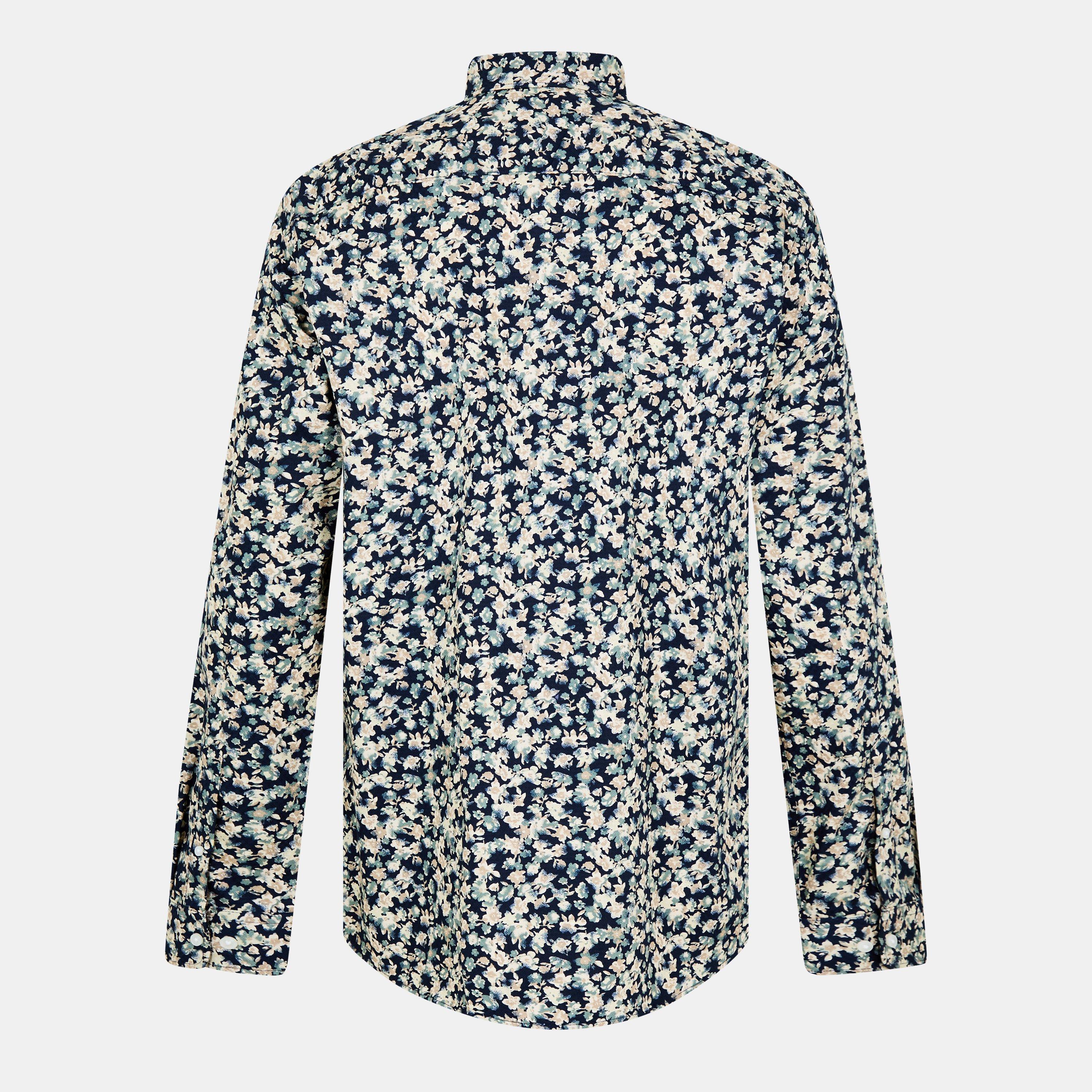 Tidal Foam - Jack and Jones - Print Short-Sleeve Oxford Shirt - 2