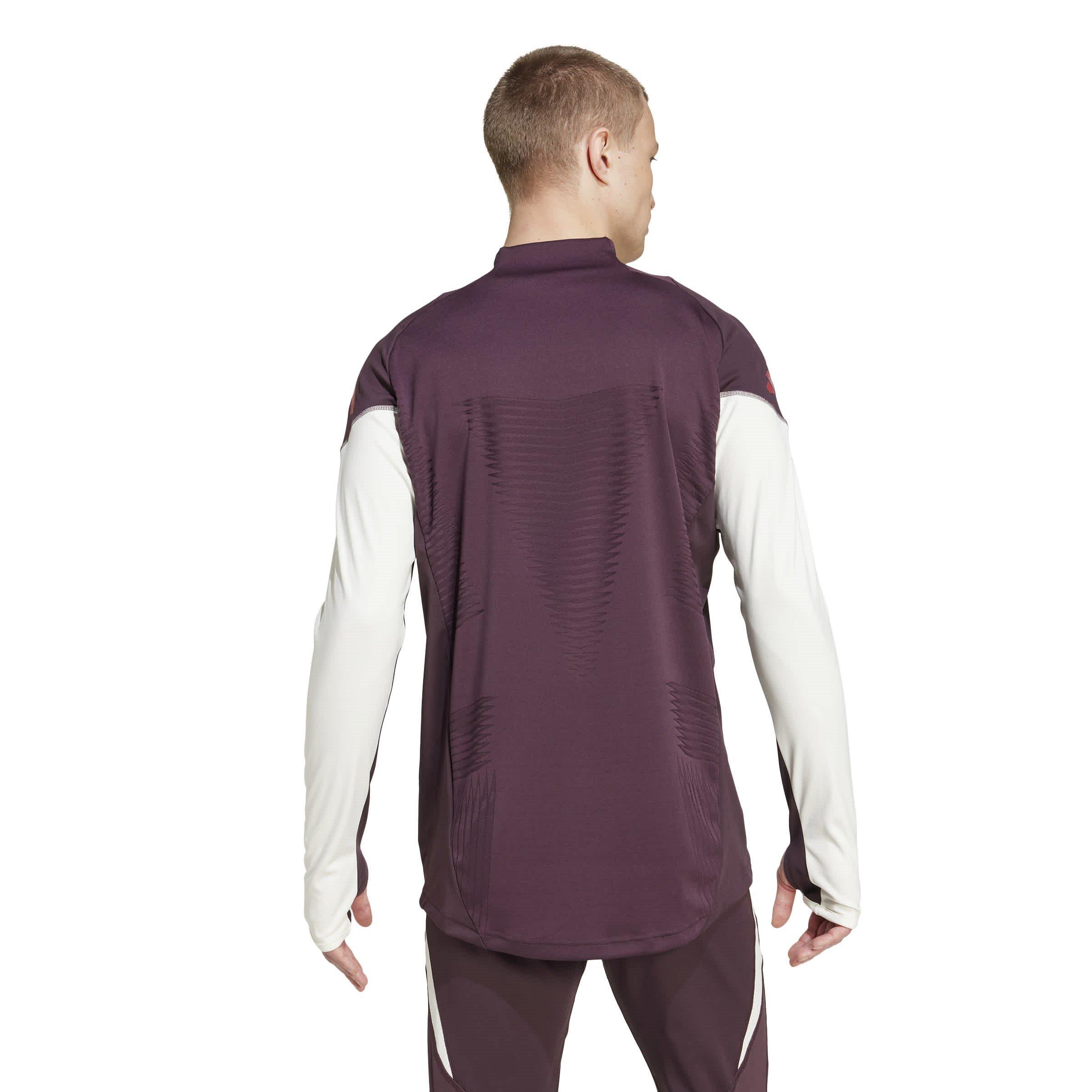 Shadow Maroon - adidas - Bayern Munich Pro Training Top Mens - 3