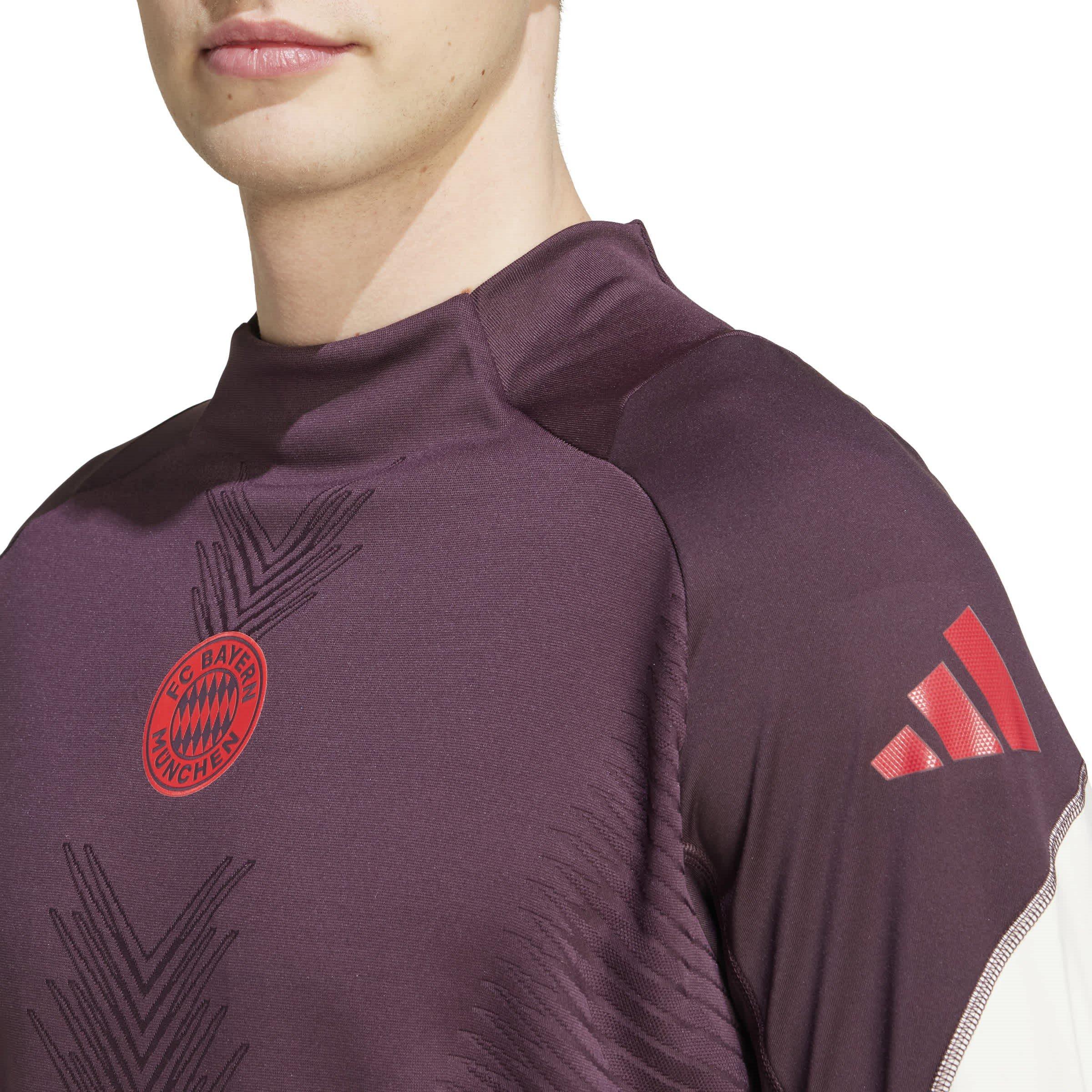 Shadow Maroon - adidas - Bayern Munich Pro Training Top Mens - 4