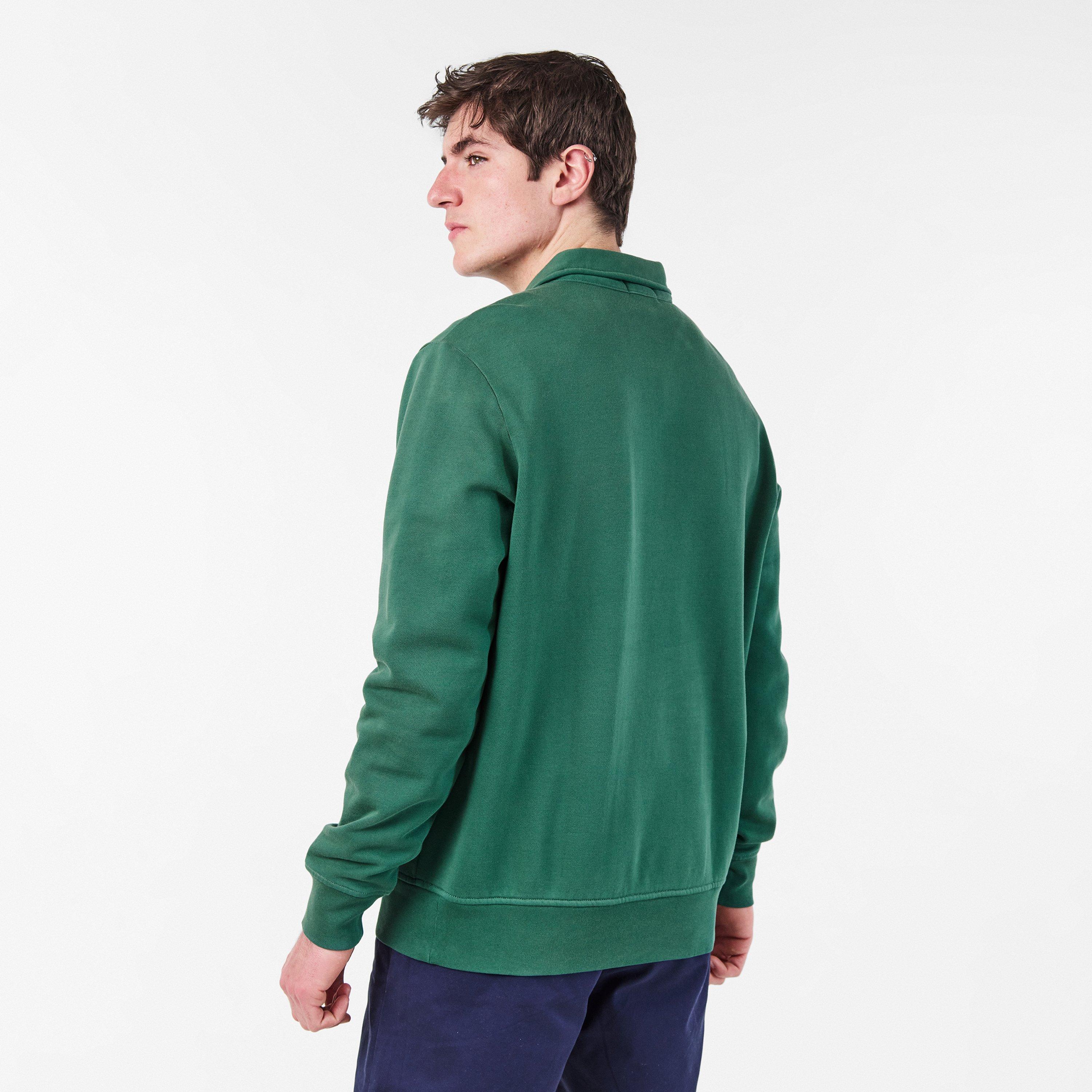 Washed Forest - Polo Ralph Lauren - Men's quarter Zip Fleece - 4