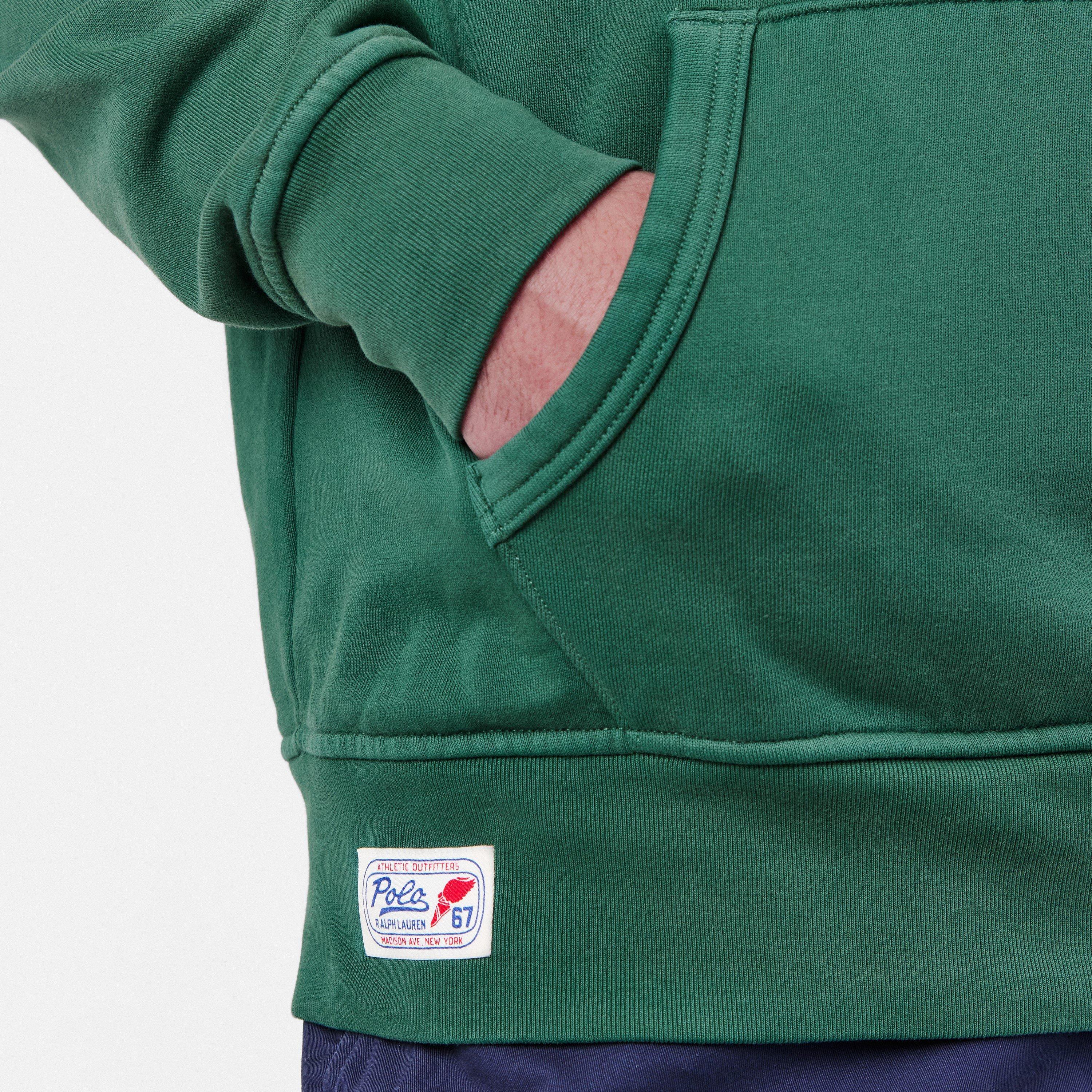 Washed Forest - Polo Ralph Lauren - Men's quarter Zip Fleece - 5