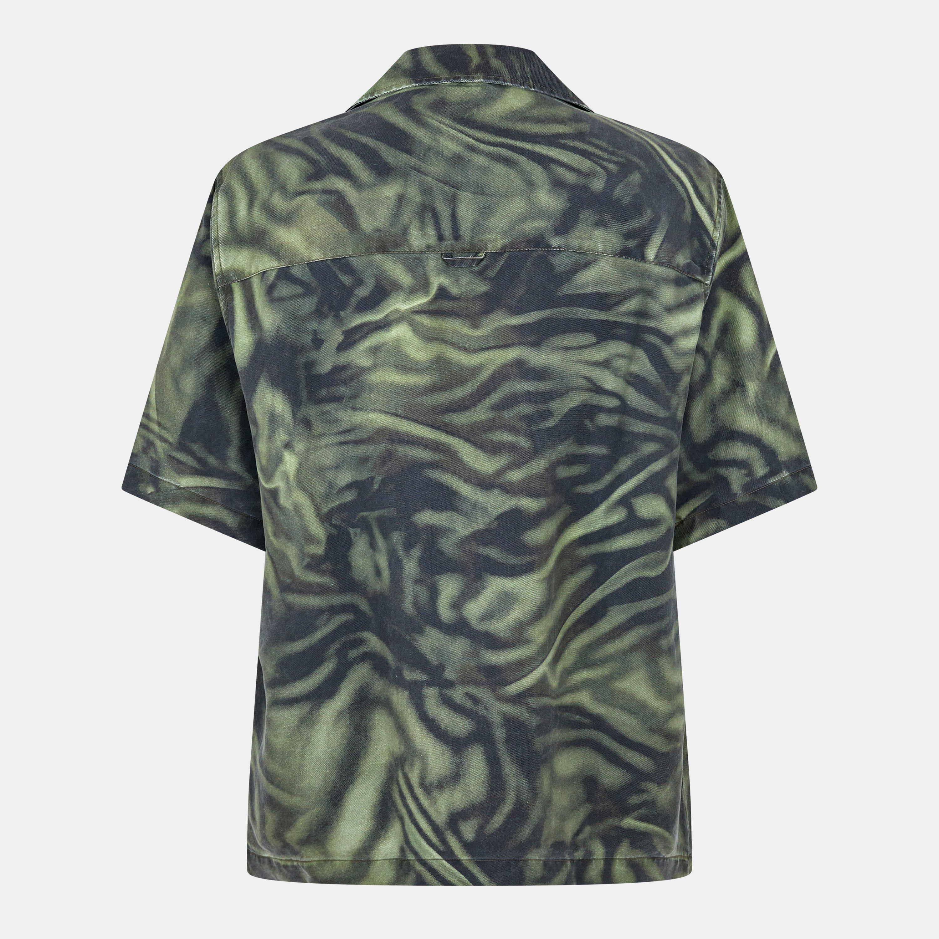 Multicolor - Diesel - Men's Short-Sleeve Plain Shirt - 2