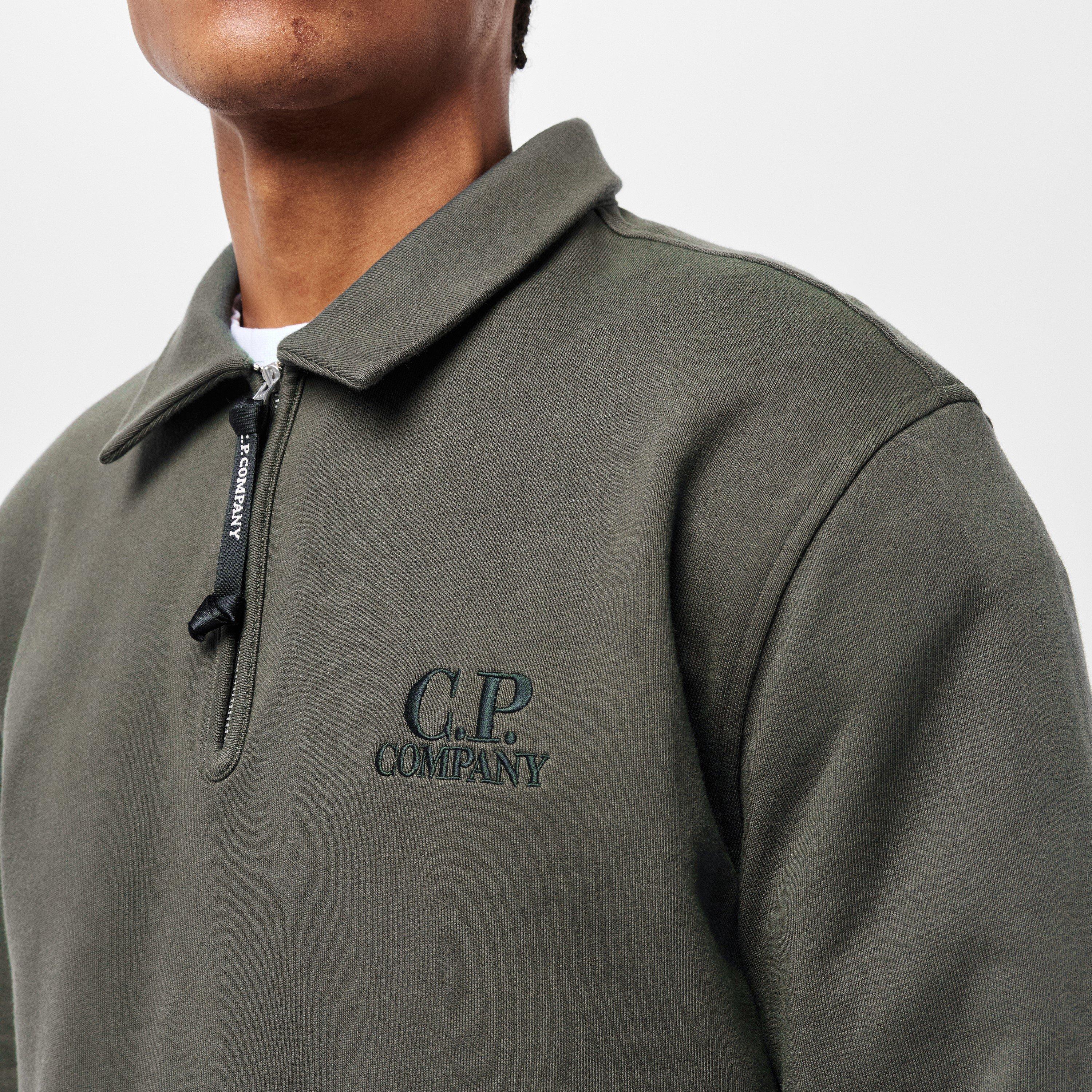 Dk Shadow 978 - CP Company - Quarter Zip Sweatshirt - 5